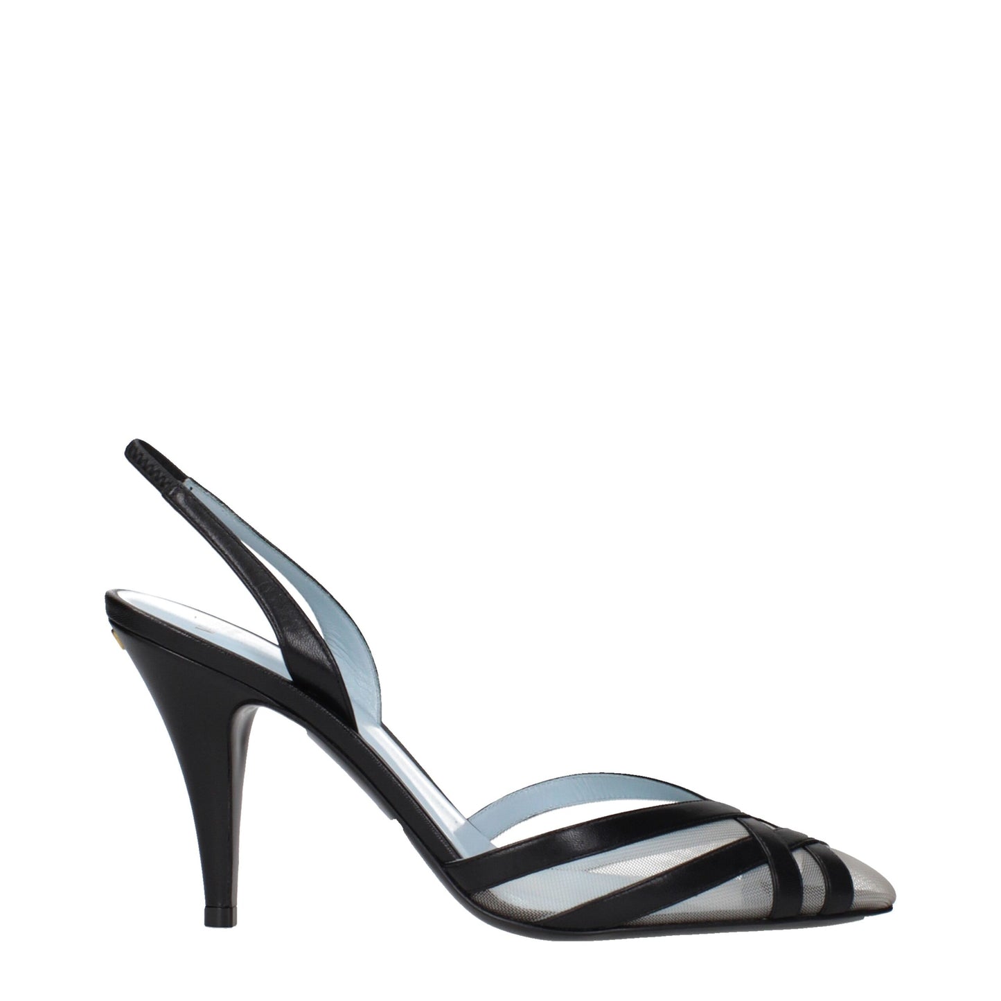Valentino Garavani Black Leather High Heel Pumps Curated Luxury Accessories by Orvyn