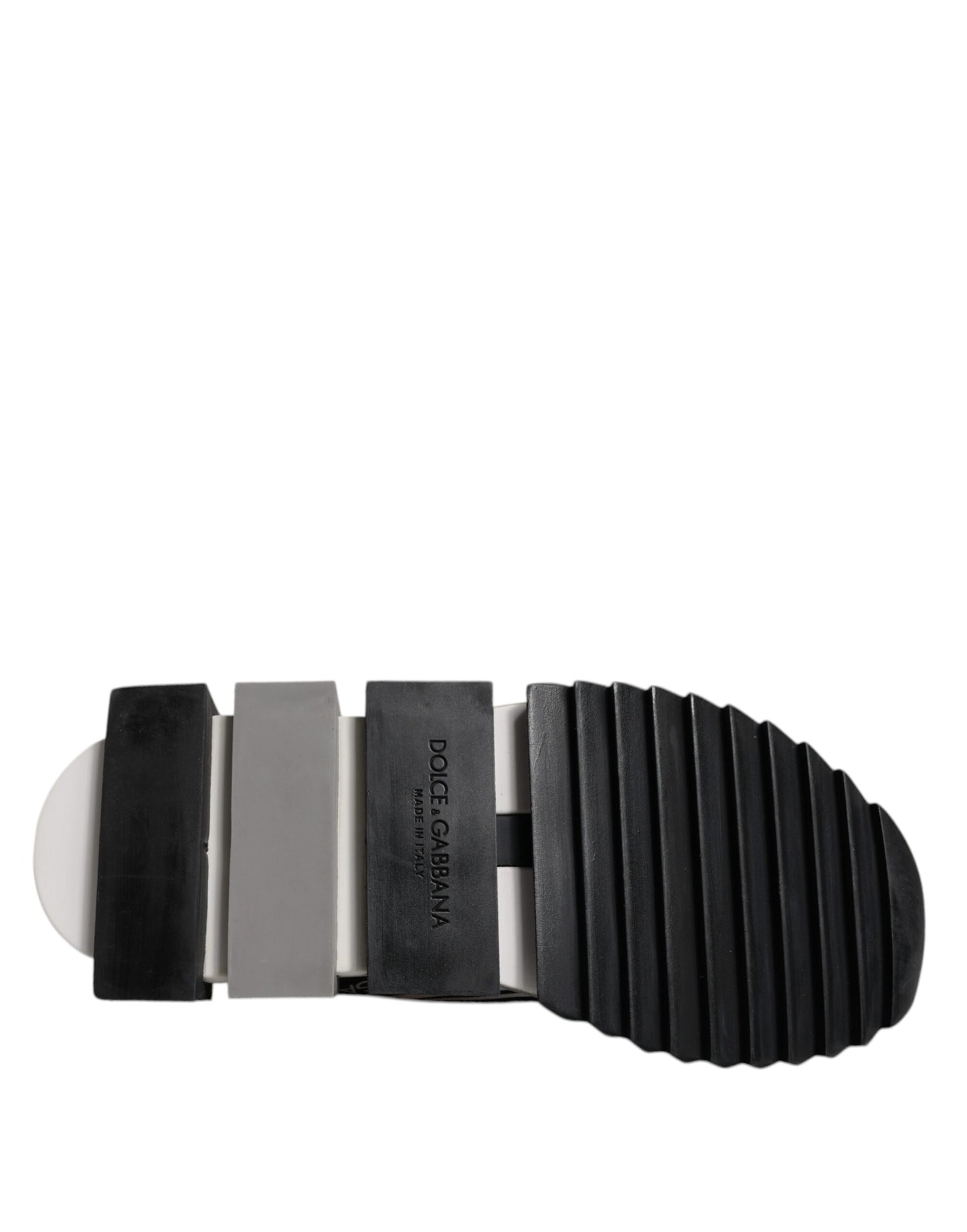 Dolce & Gabbana Black White Slip On Sorrento Sneakers Shoes Curated Luxury Accessories by Orvyn