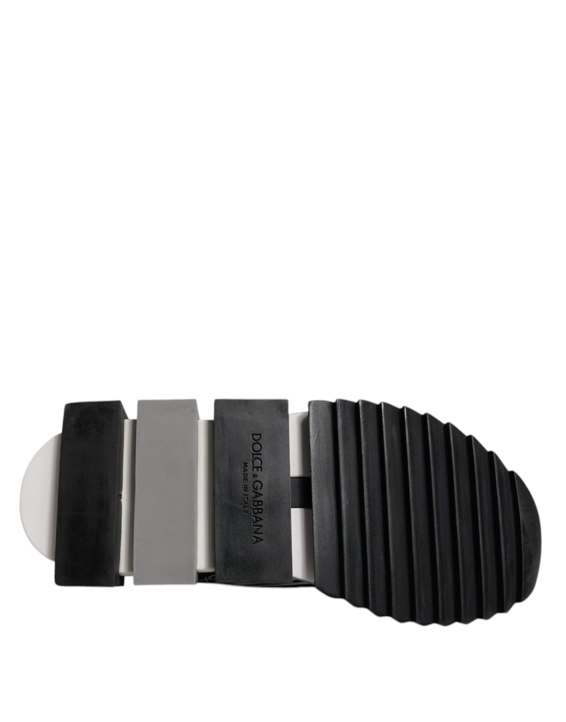 Dolce & Gabbana Black White Slip On Sorrento Sneakers Shoes Curated Luxury Accessories by Orvyn