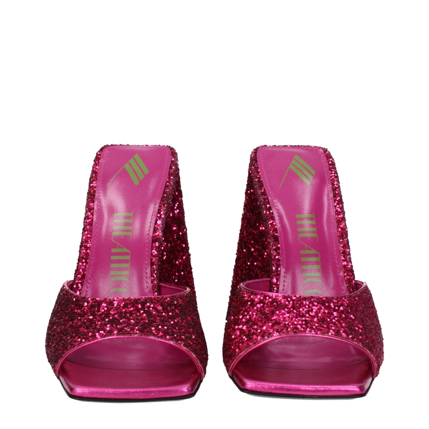 The Attico Pink Plastic Platform Sandals Curated Luxury Accessories by Orvyn