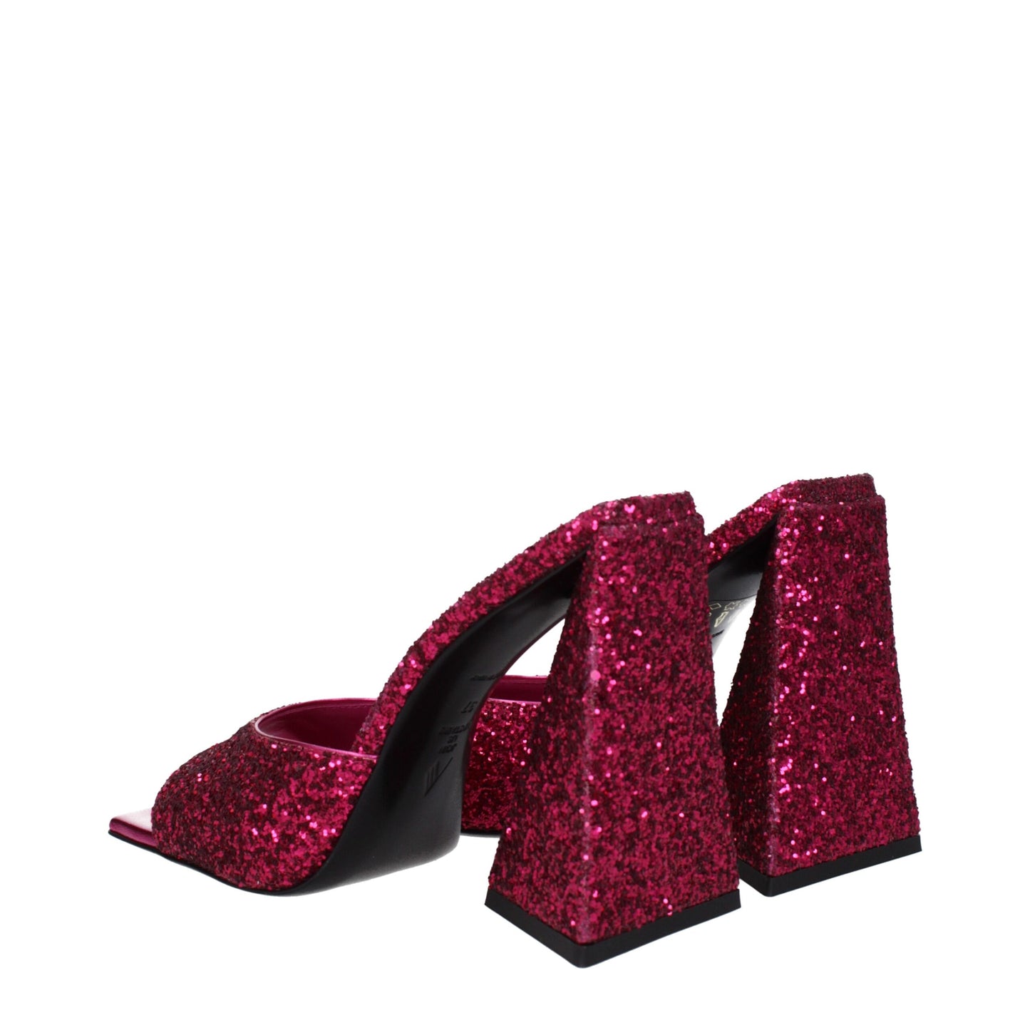 The Attico Pink Plastic Platform Sandals Curated Luxury Accessories by Orvyn