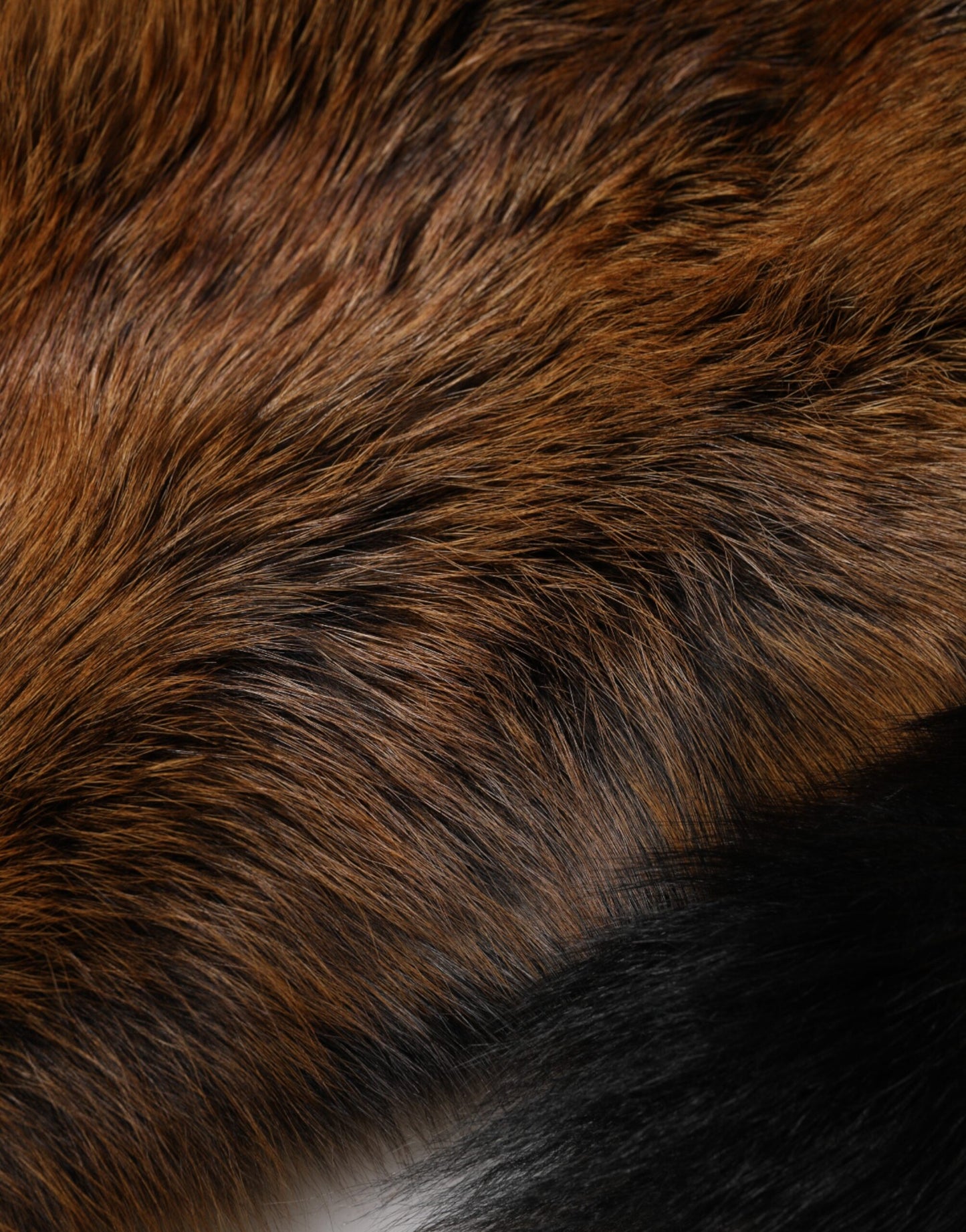 Dolce & Gabbana Brown Red Fox Fur Neck Cashmere Warmer Scarf Curated Luxury Accessories by Orvyn