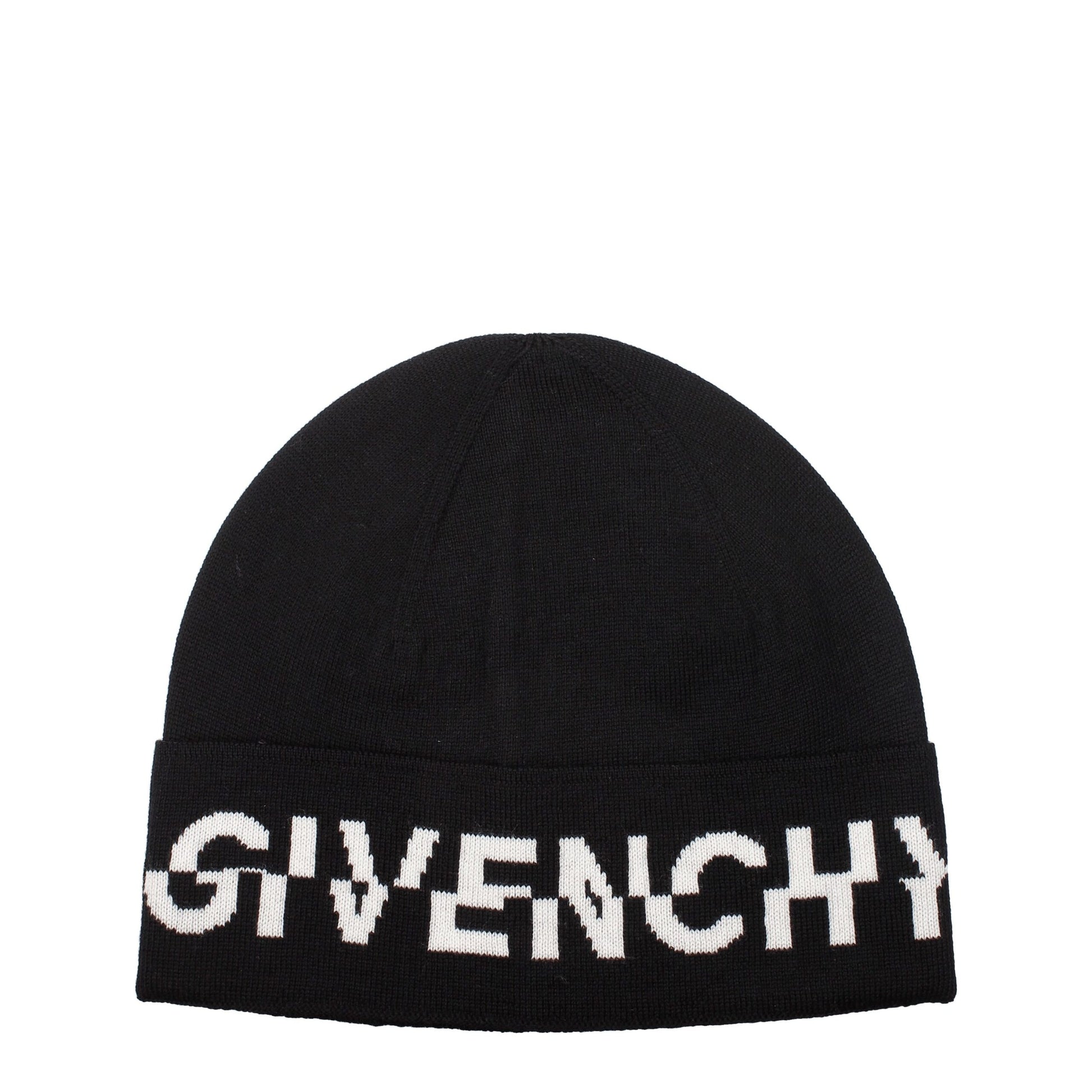 Givenchy Black Wool Beanie Curated Luxury Accessories by Orvyn
