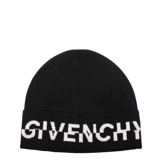 Givenchy Black Wool Beanie Curated Luxury Accessories by Orvyn