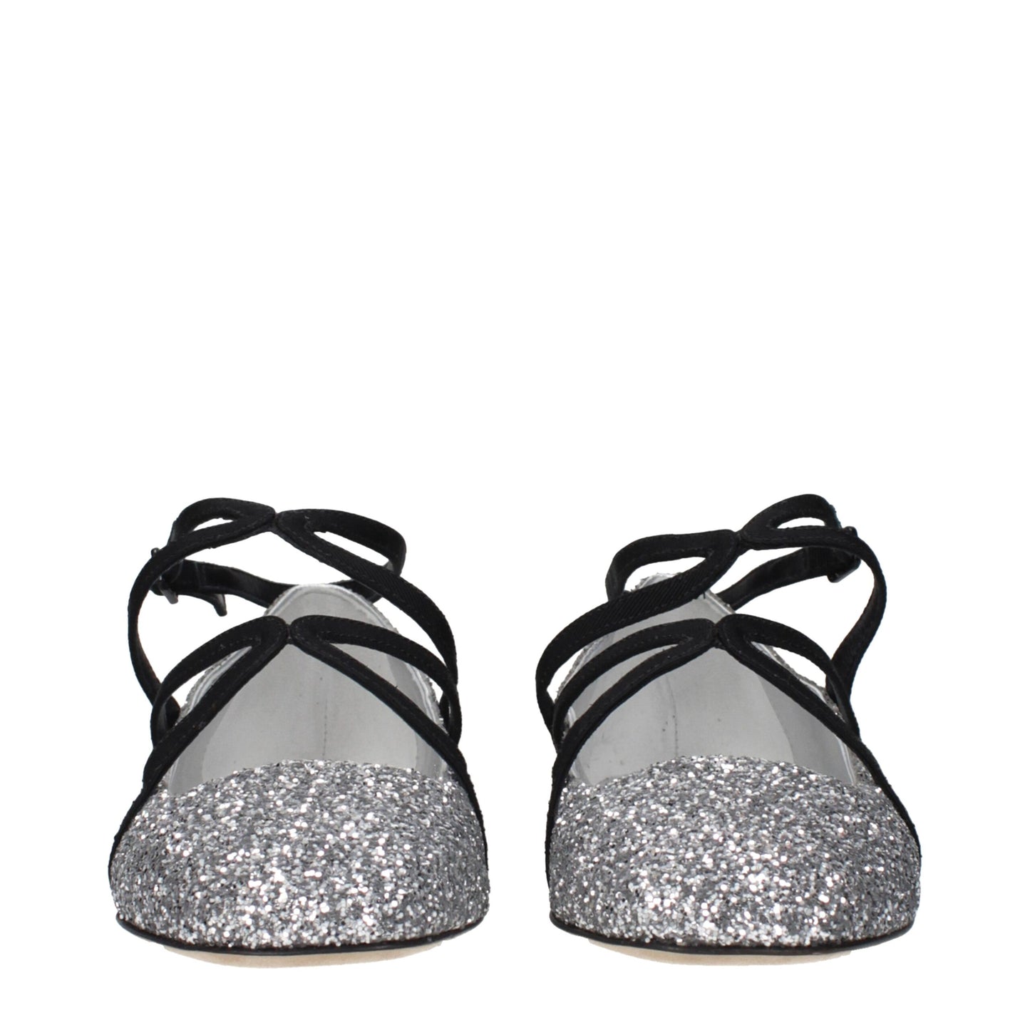 Jimmy Choo Gray Plastic Ballet Flats Curated Luxury Accessories by Orvyn