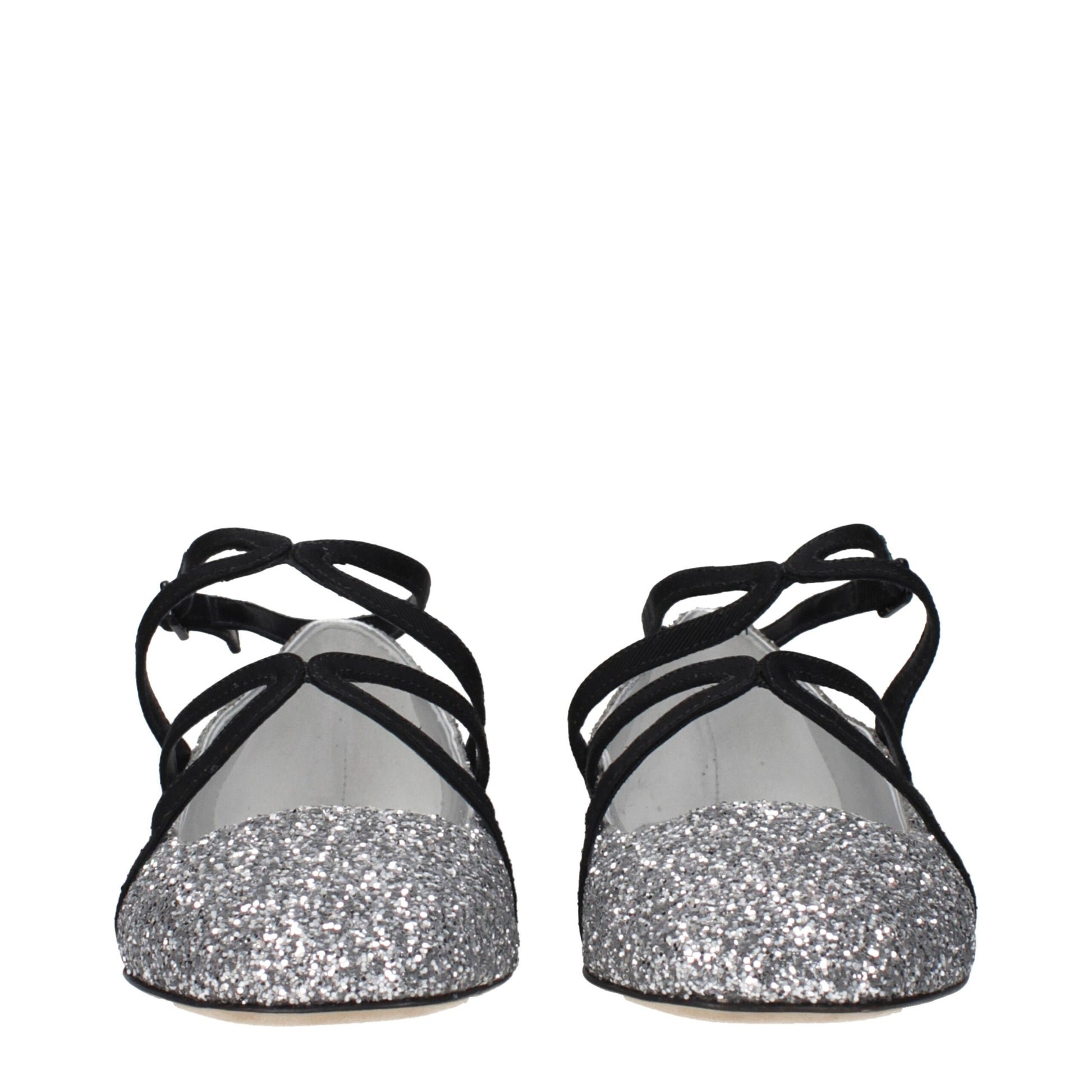 Jimmy Choo Gray Plastic Ballet Flats Curated Luxury Accessories by Orvyn