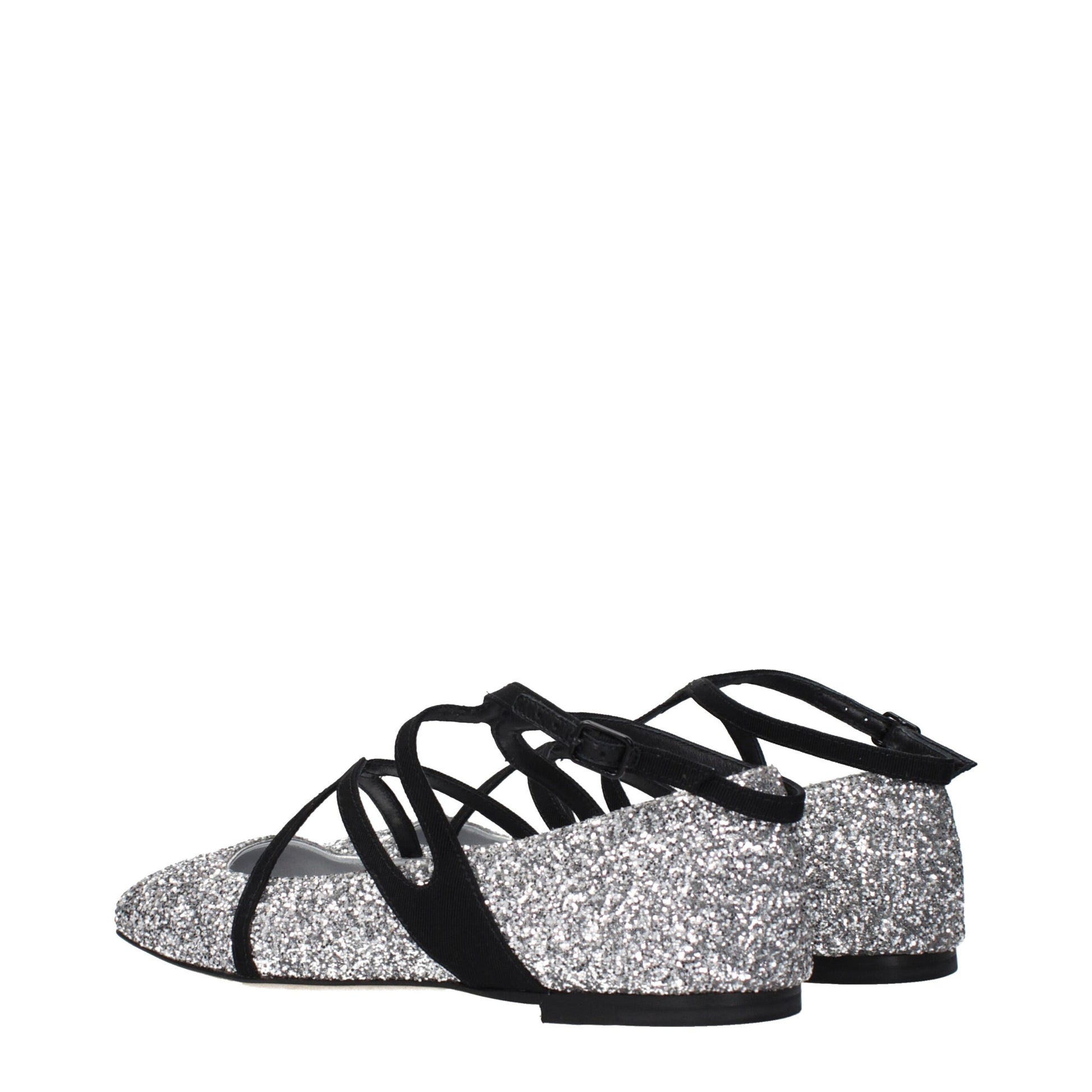 Jimmy Choo Gray Plastic Ballet Flats Curated Luxury Accessories by Orvyn