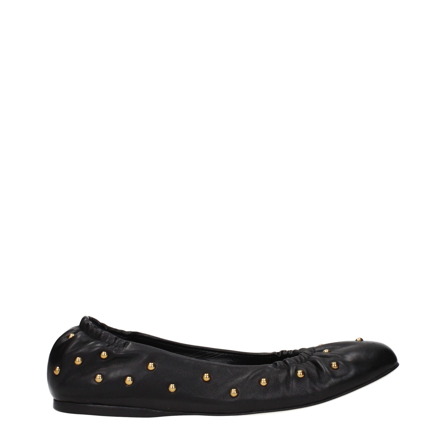 Chloé Black Leather Ballet Flats Curated Luxury Accessories by Orvyn