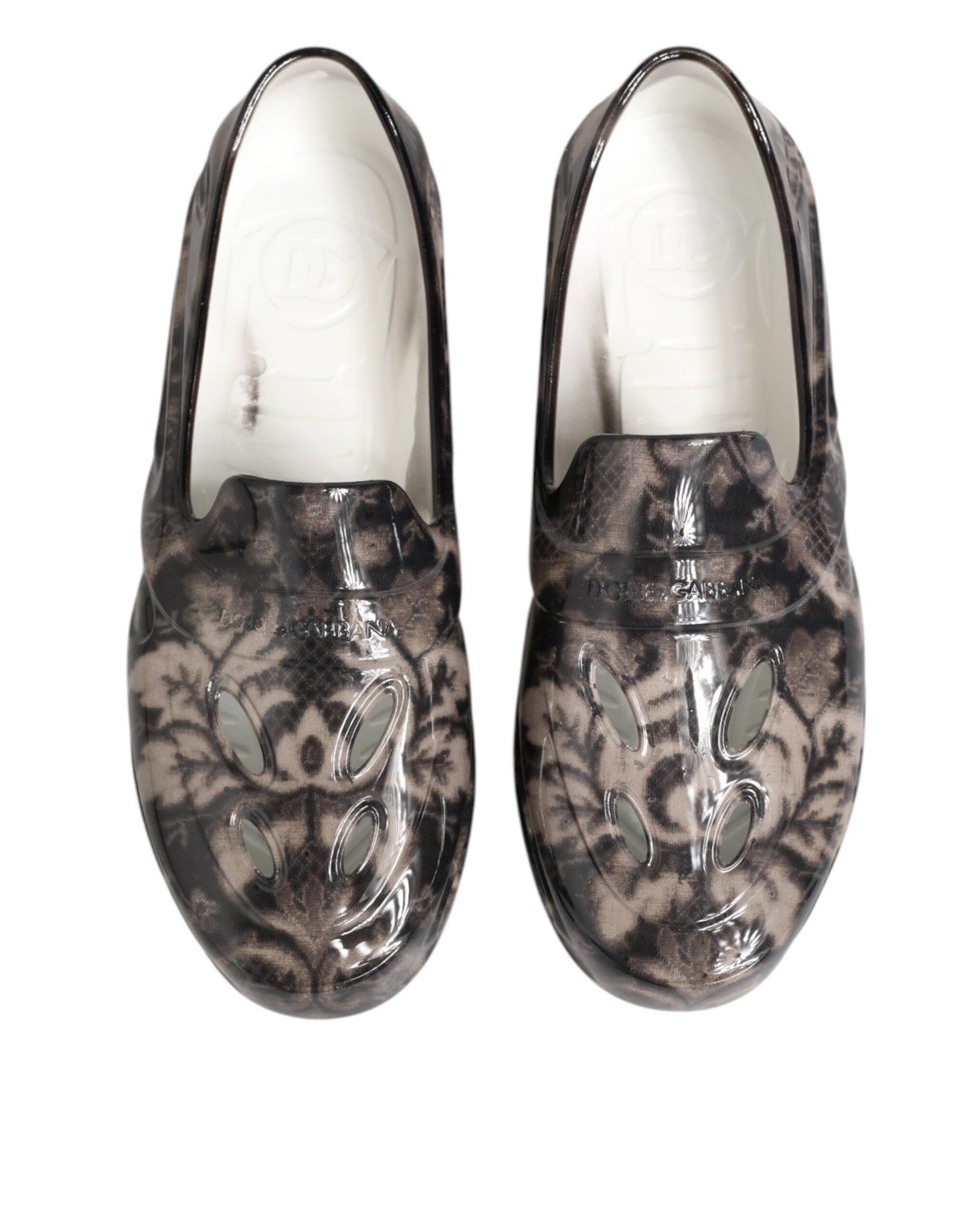 Dolce & Gabbana Multicolor Rubber Low Top Men Sneakers Shoes Curated Luxury Accessories by Orvyn