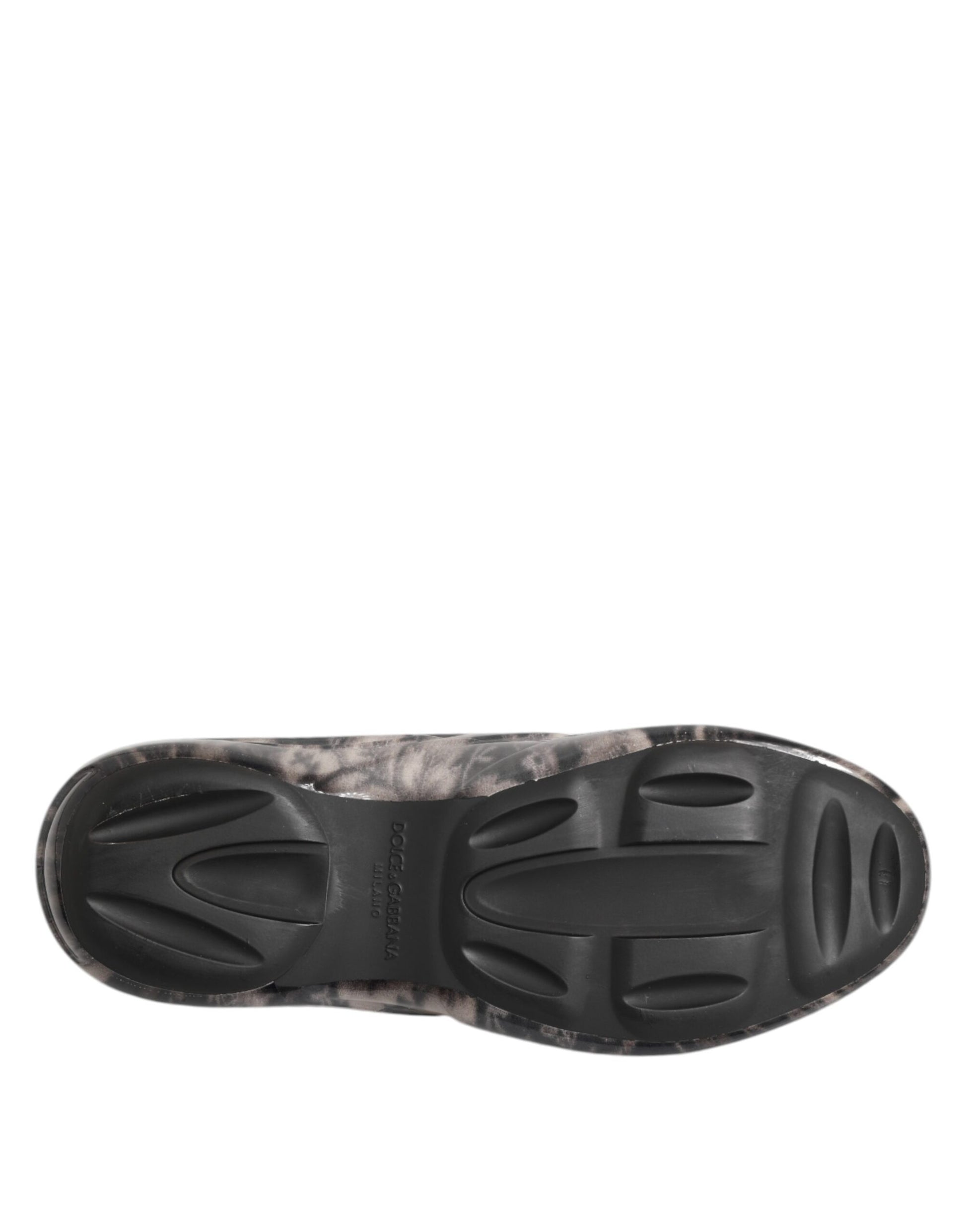Dolce & Gabbana Multicolor Rubber Low Top Men Sneakers Shoes Curated Luxury Accessories by Orvyn