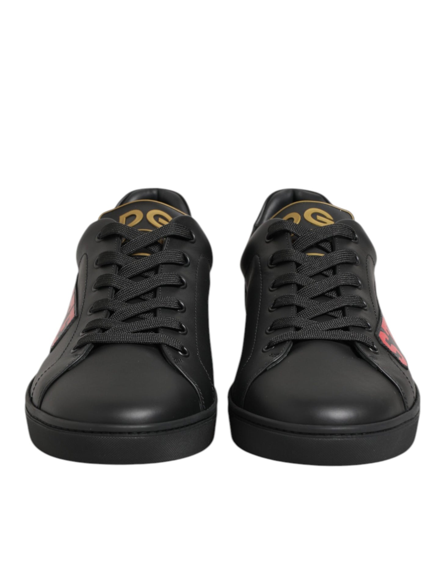 Dolce & Gabbana Black Street Life Low Top Men Sneakers Shoes Curated Luxury Accessories by Orvyn