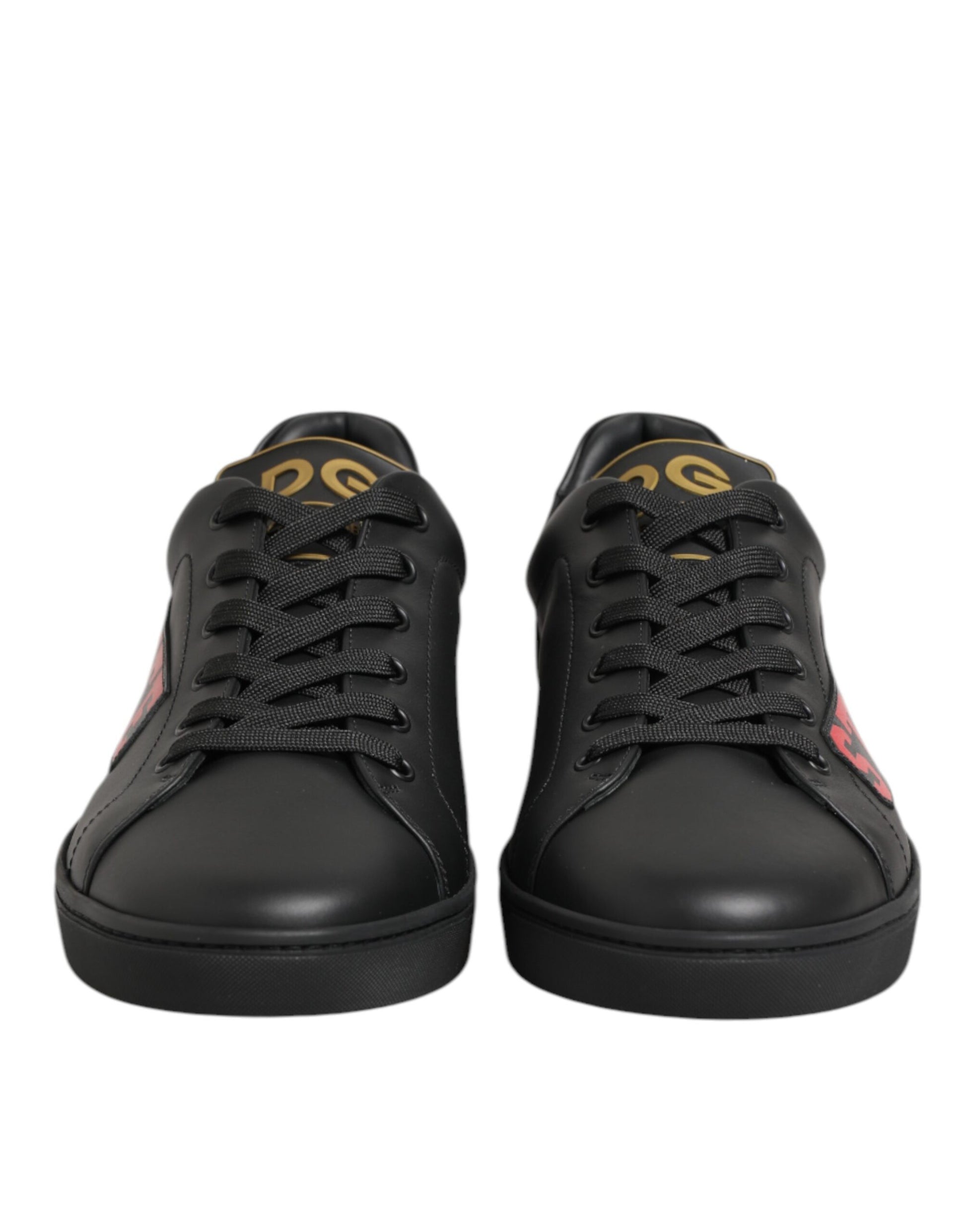 Dolce & Gabbana Black Street Life Low Top Men Sneakers Shoes Curated Luxury Accessories by Orvyn