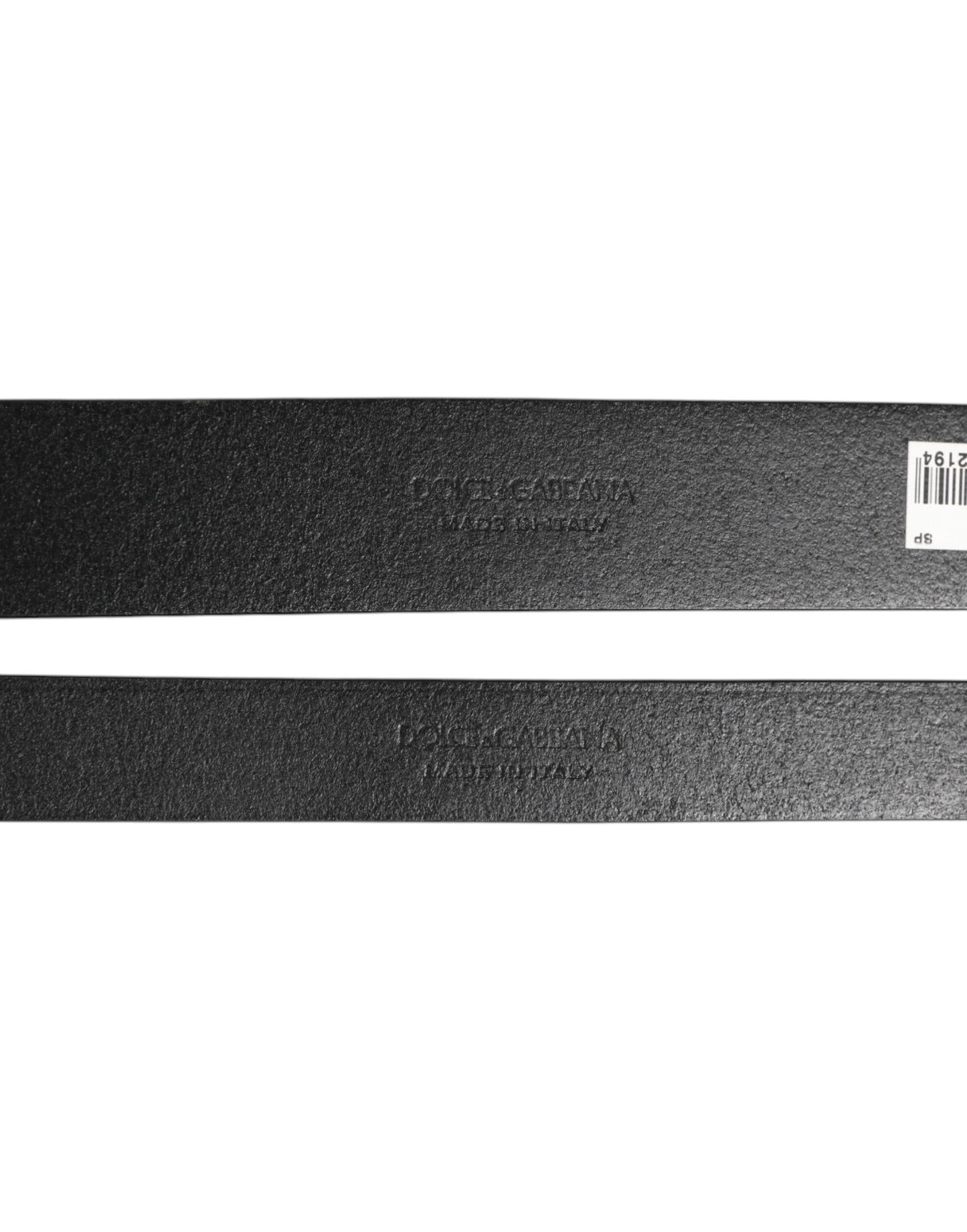 Dolce & Gabbana Black Double Strap Leather Brass Buckle Belt Curated Luxury Accessories by Orvyn