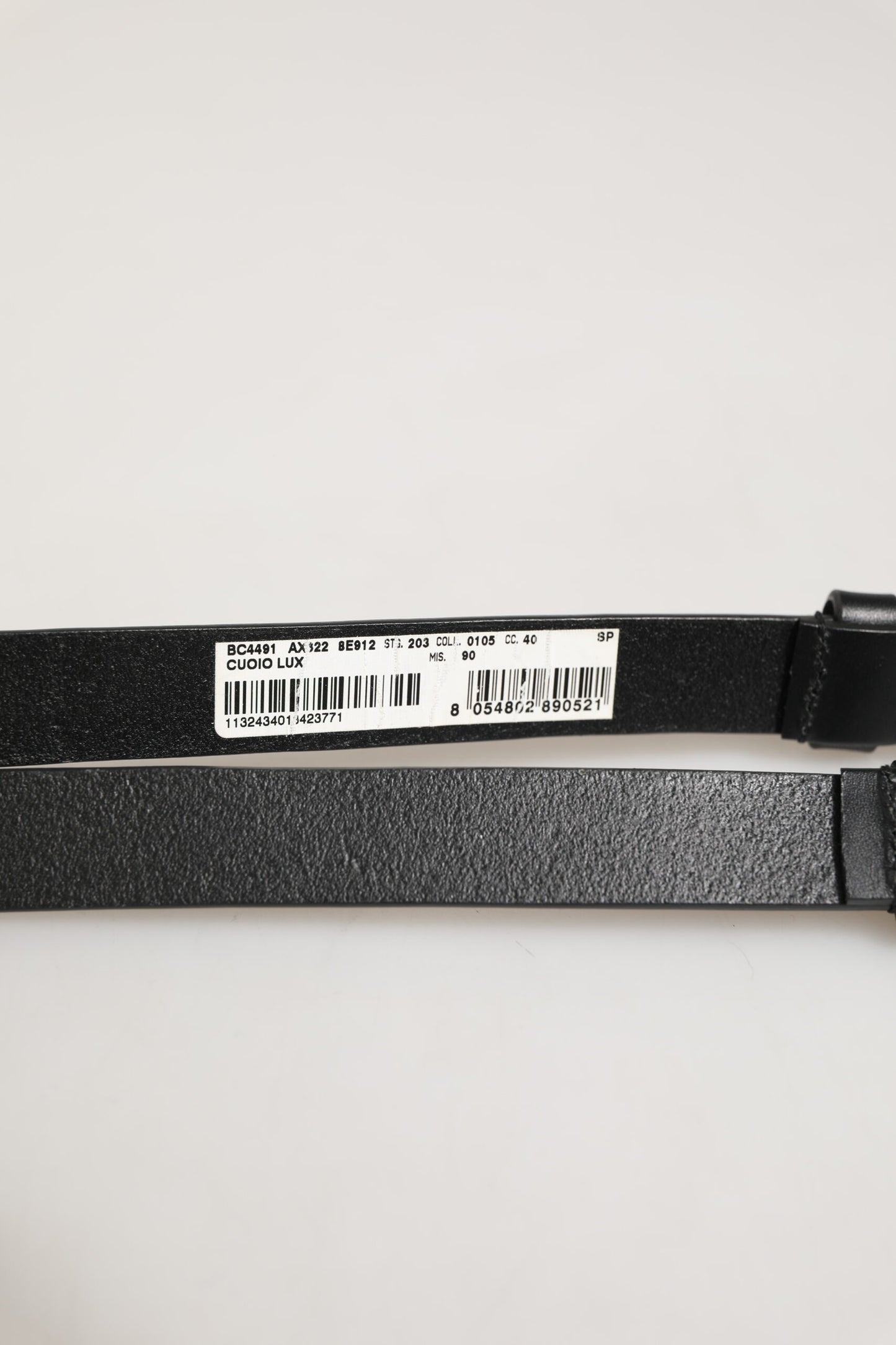 Dolce & Gabbana Black Double Strap Leather Silver Buckle Belt Curated Luxury Accessories by Orvyn
