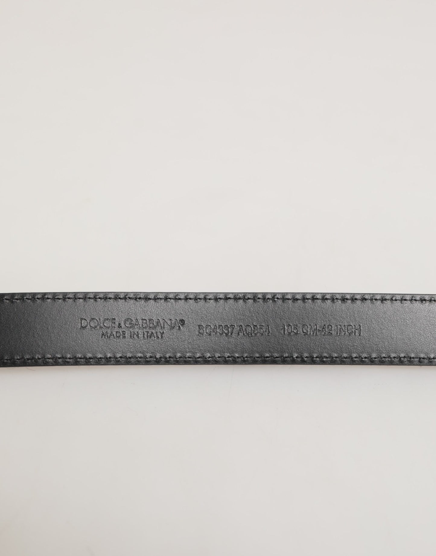 Dolce & Gabbana Red Black Pony Leather Metal Buckle Men Belt Curated Luxury Accessories by Orvyn