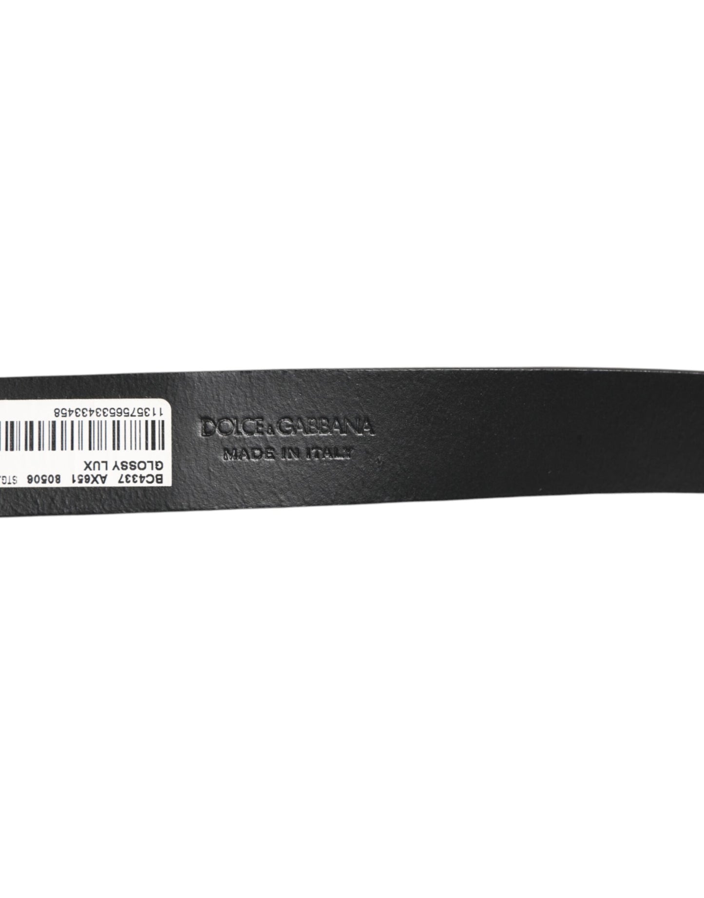 Dolce & Gabbana Brown Glossy Leather Classic Metal Buckle Belt Curated Luxury Accessories by Orvyn