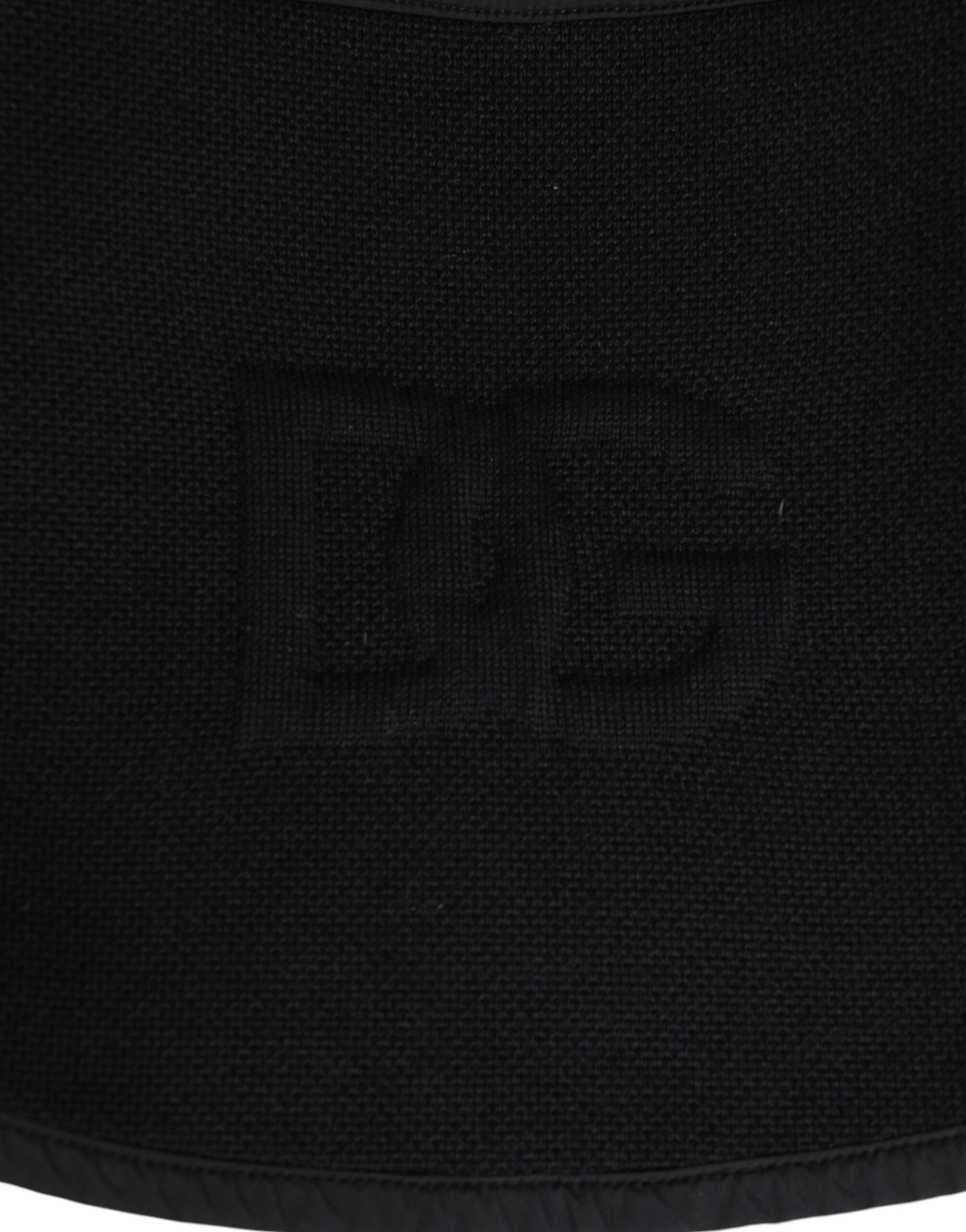 Dolce & Gabbana Black Lace Stole Knitted DG Logo Men One Size Scarf Curated Luxury Accessories by Orvyn