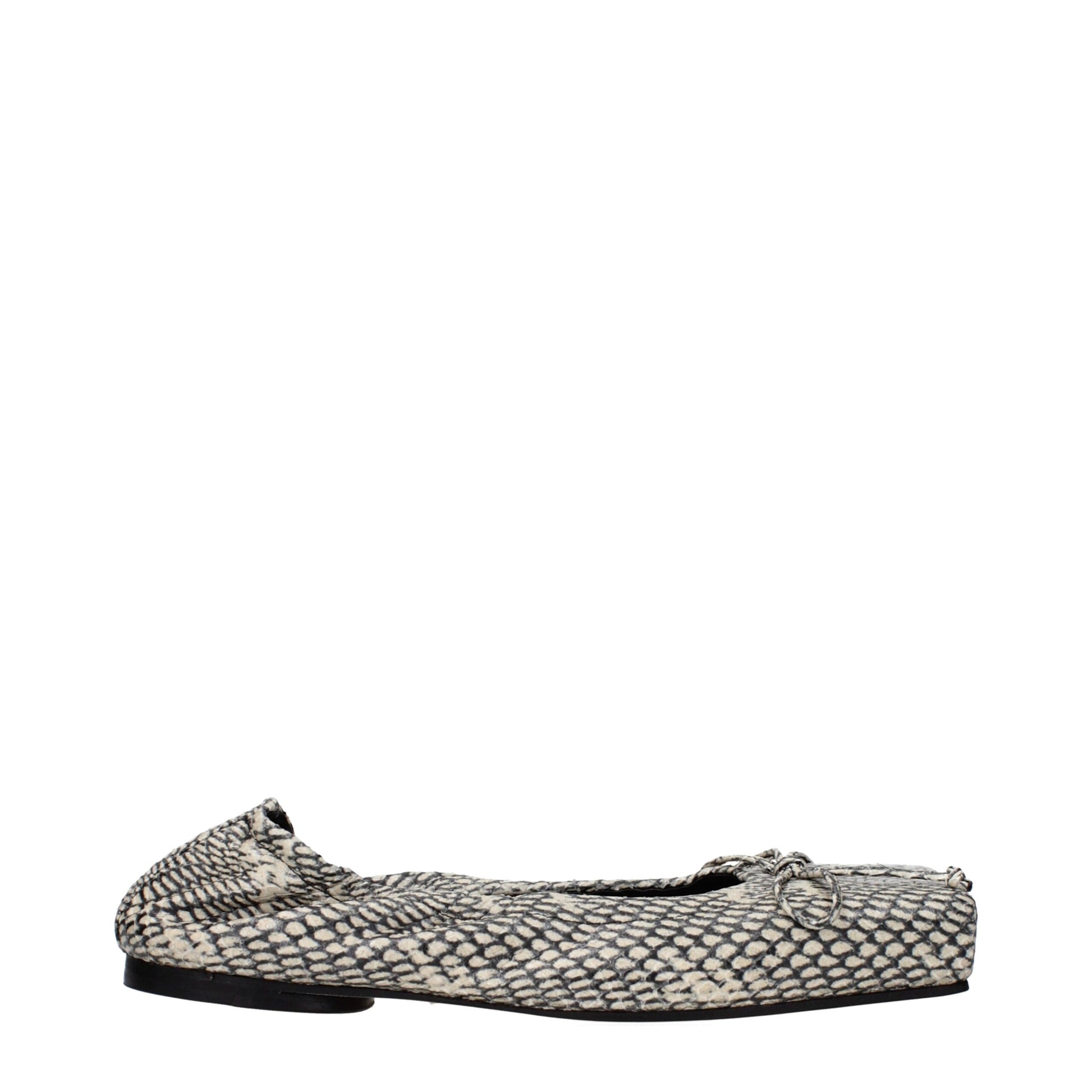 Jacquemus Beige Leather Ballet Flats Curated Luxury Accessories by Orvyn