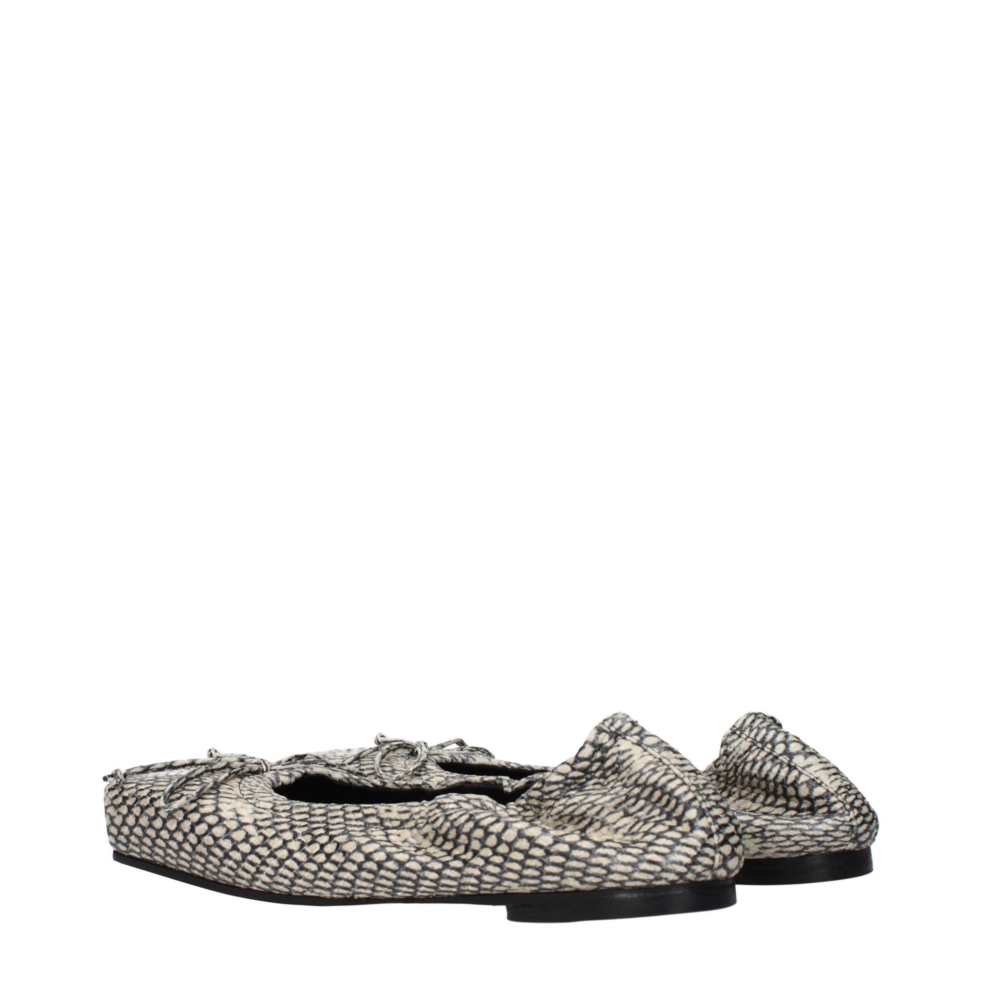 Jacquemus Beige Leather Ballet Flats Curated Luxury Accessories by Orvyn