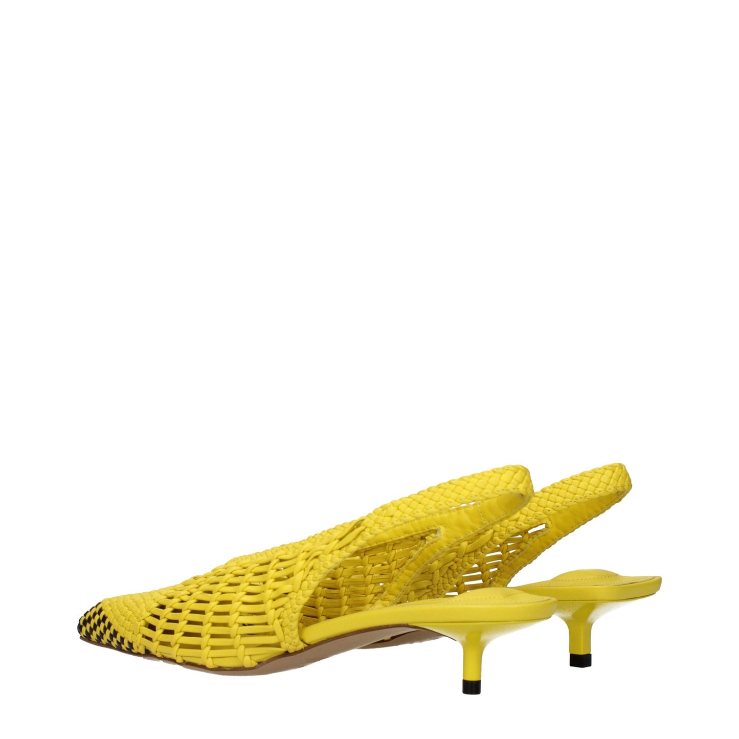 Jacquemus Yellow Leather Flat Sandals Curated Luxury Accessories by Orvyn