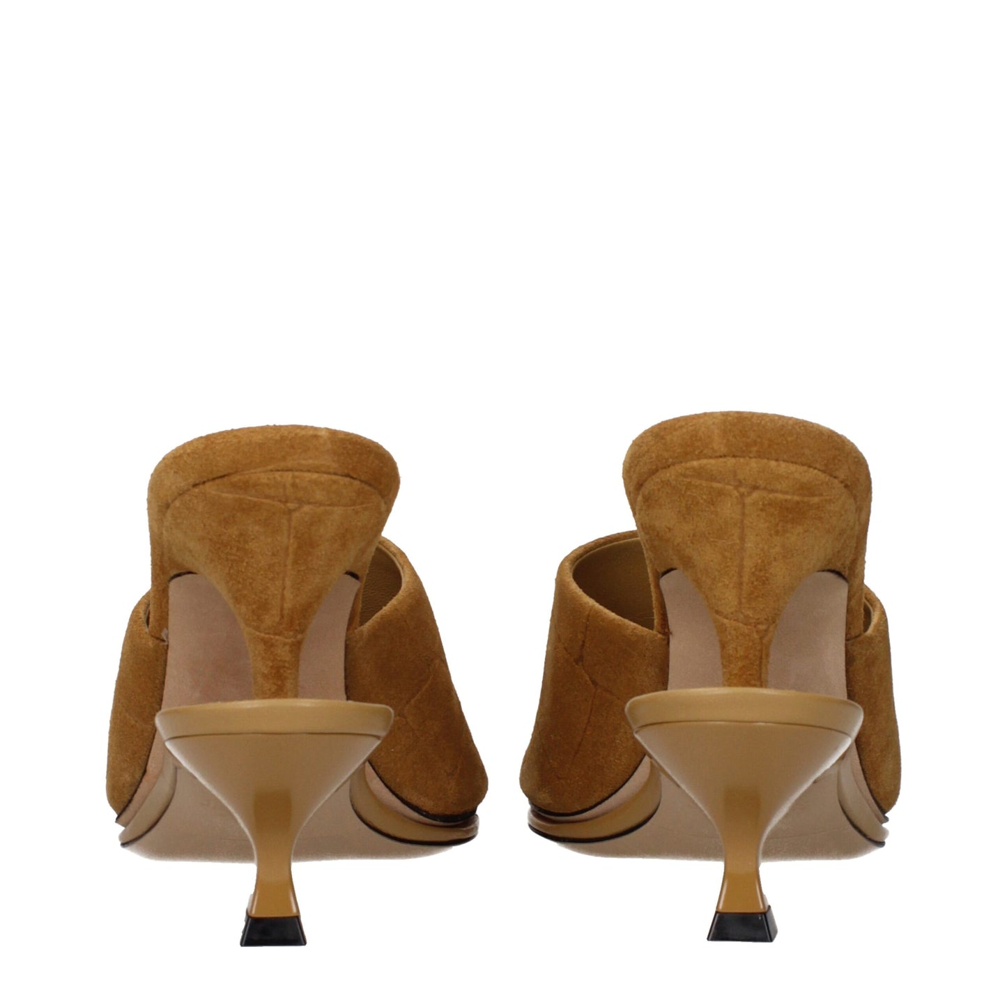 Jacquemus Brown Leather Stiletto Heel Sandals Curated Luxury Accessories by Orvyn