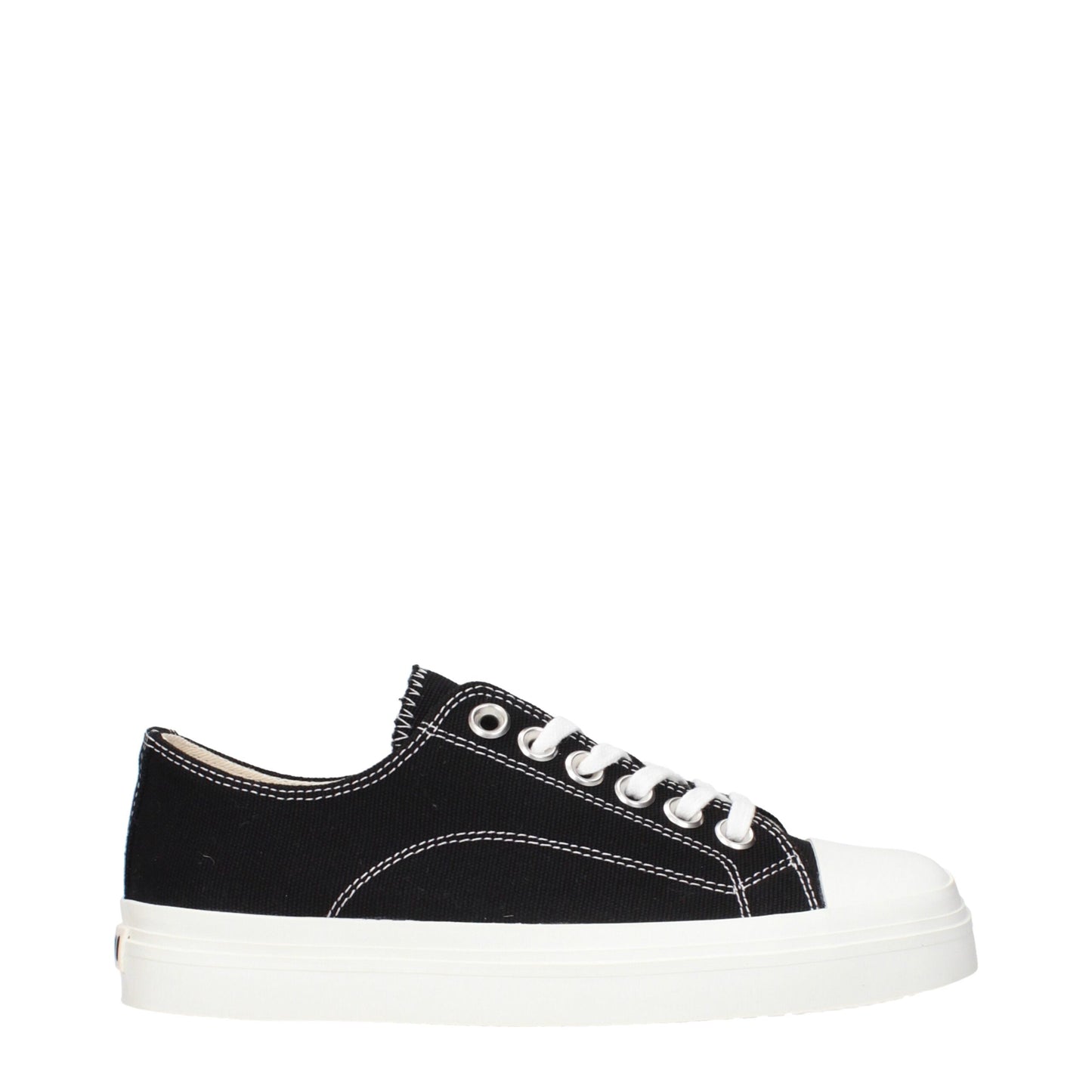 Moschino Black Fabric Low Top Sneakers Curated Luxury Accessories by Orvyn