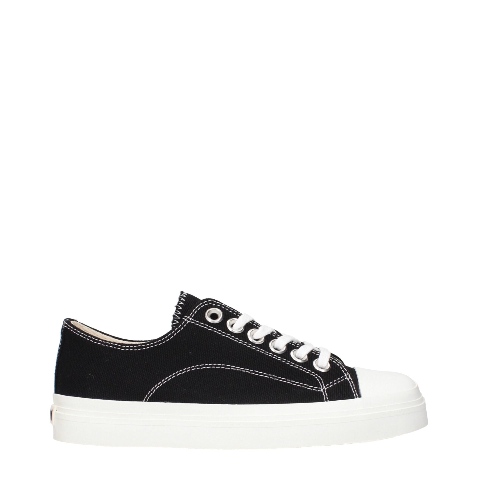 Moschino Black Fabric Low Top Sneakers Curated Luxury Accessories by Orvyn