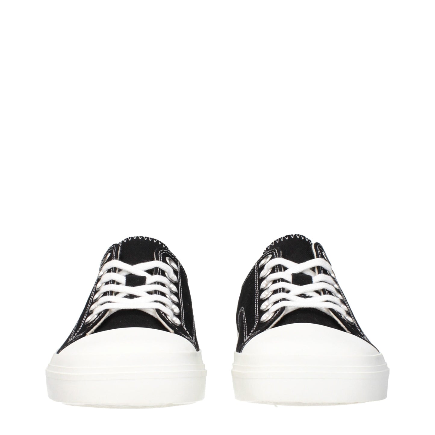 Moschino Black Fabric Low Top Sneakers Curated Luxury Accessories by Orvyn