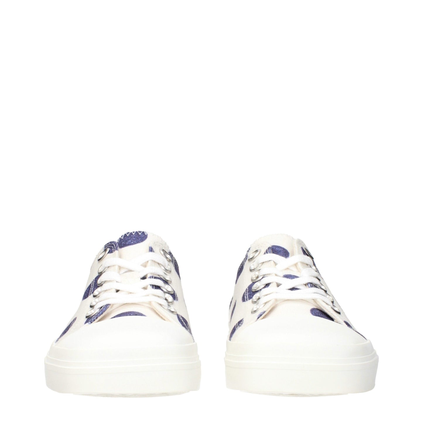 Moschino White Fabric Low Top Sneakers Curated Luxury Accessories by Orvyn