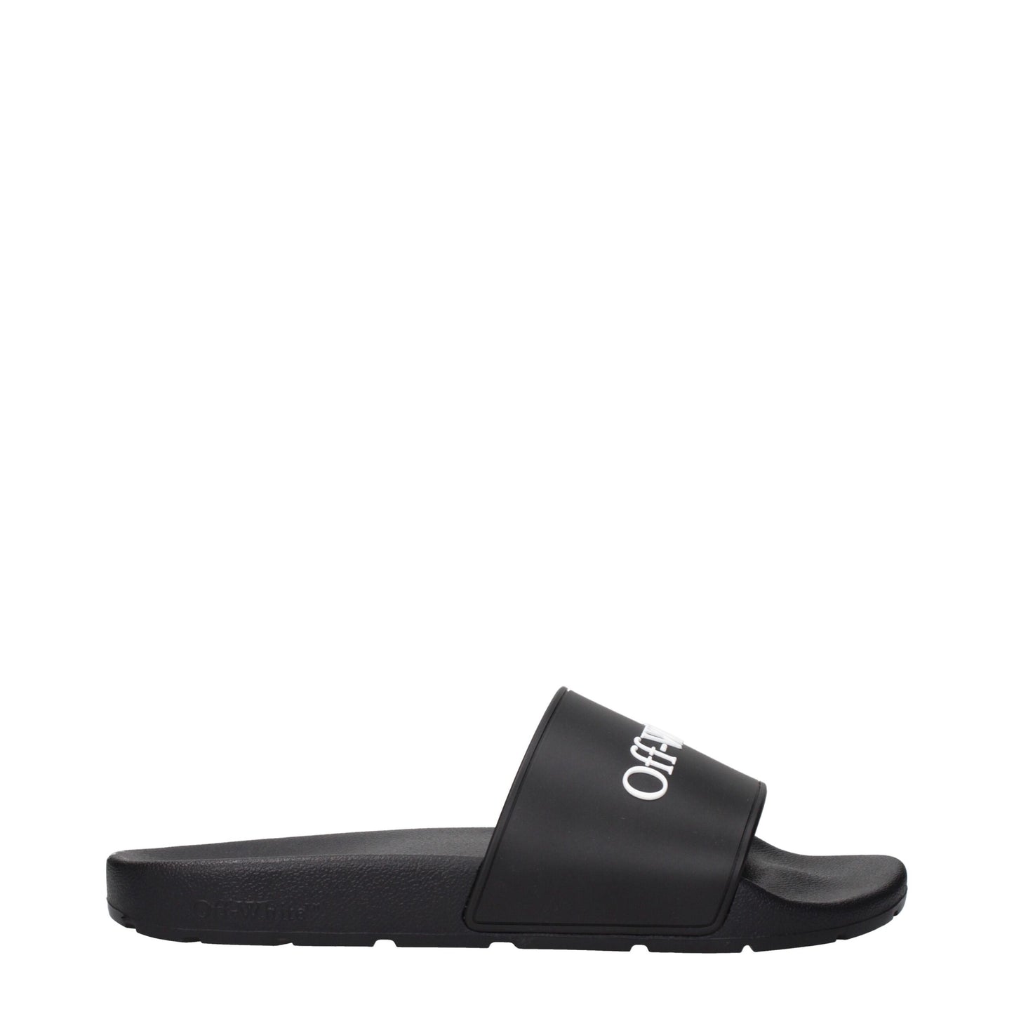 Off-White Black Cotton Slippers Curated Luxury Accessories by Orvyn
