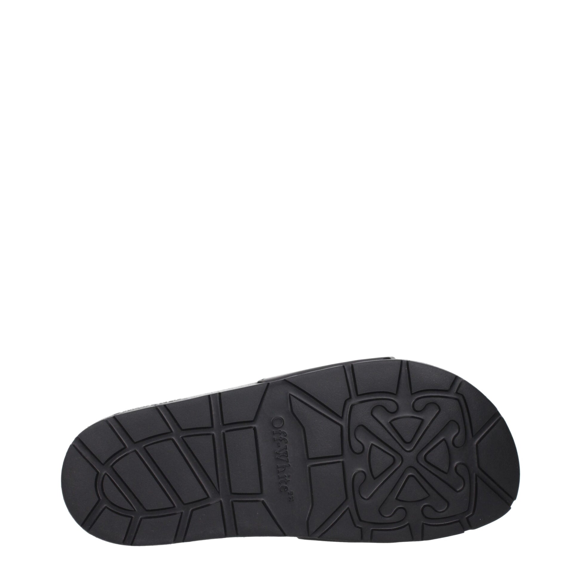 Off-White Black Cotton Slippers Curated Luxury Accessories by Orvyn