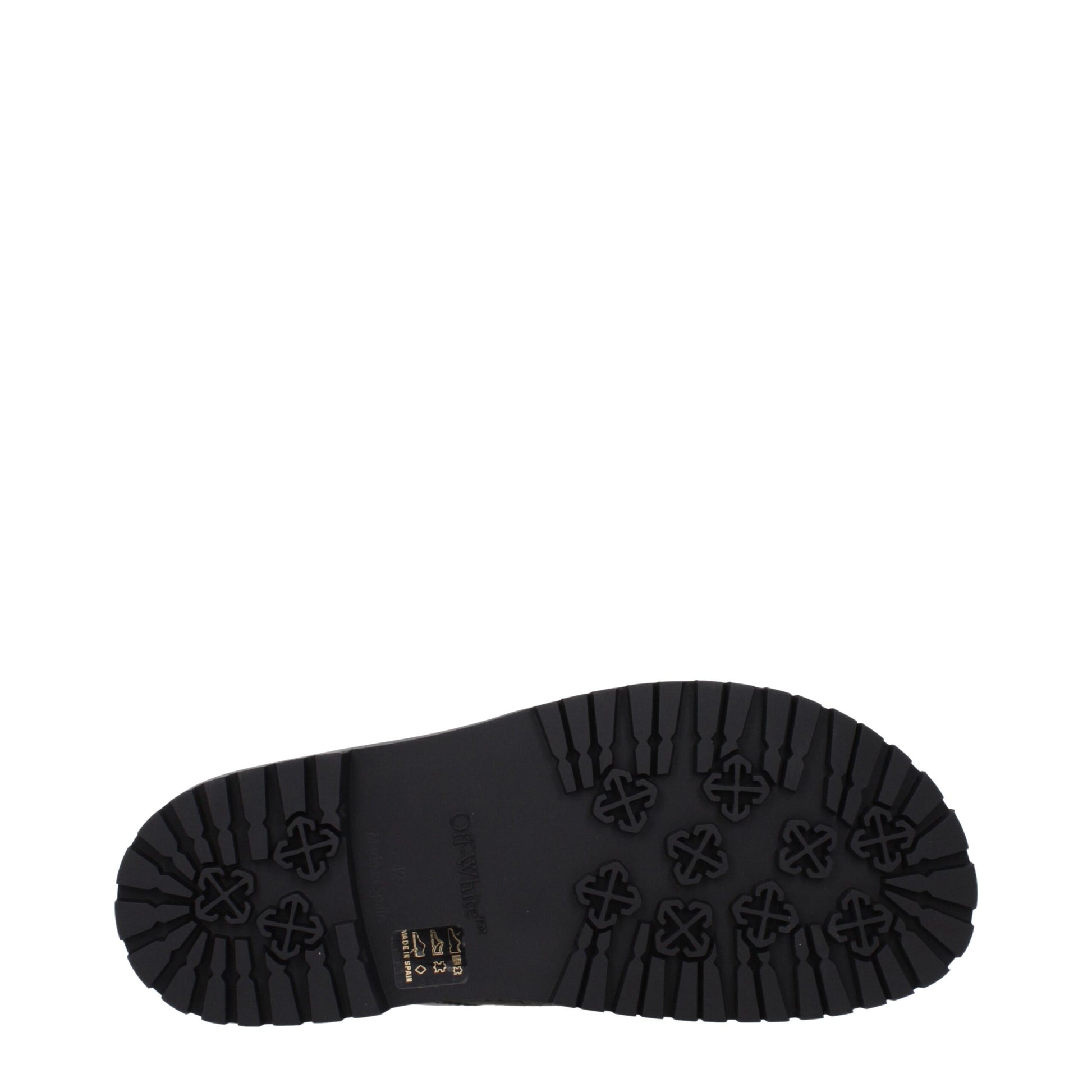 Off-White Green Fabric Flat Sandals Curated Luxury Accessories by Orvyn