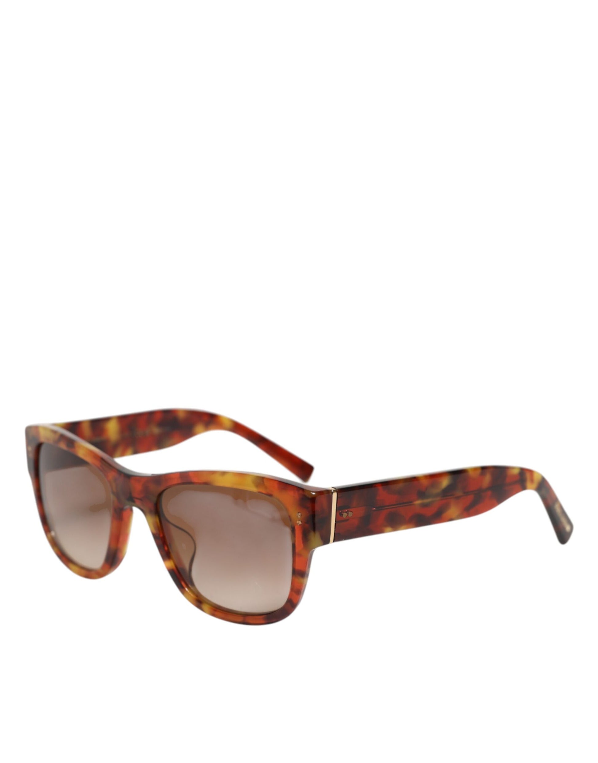 Dolce & Gabbana DG4338F Brown Havana Full Rim Round Lenses Sunglasses Curated Luxury Accessories by Orvyn