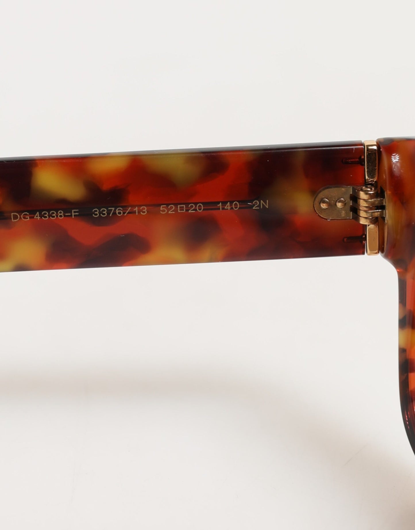 Dolce & Gabbana DG4338F Brown Havana Full Rim Round Lenses Sunglasses Curated Luxury Accessories by Orvyn