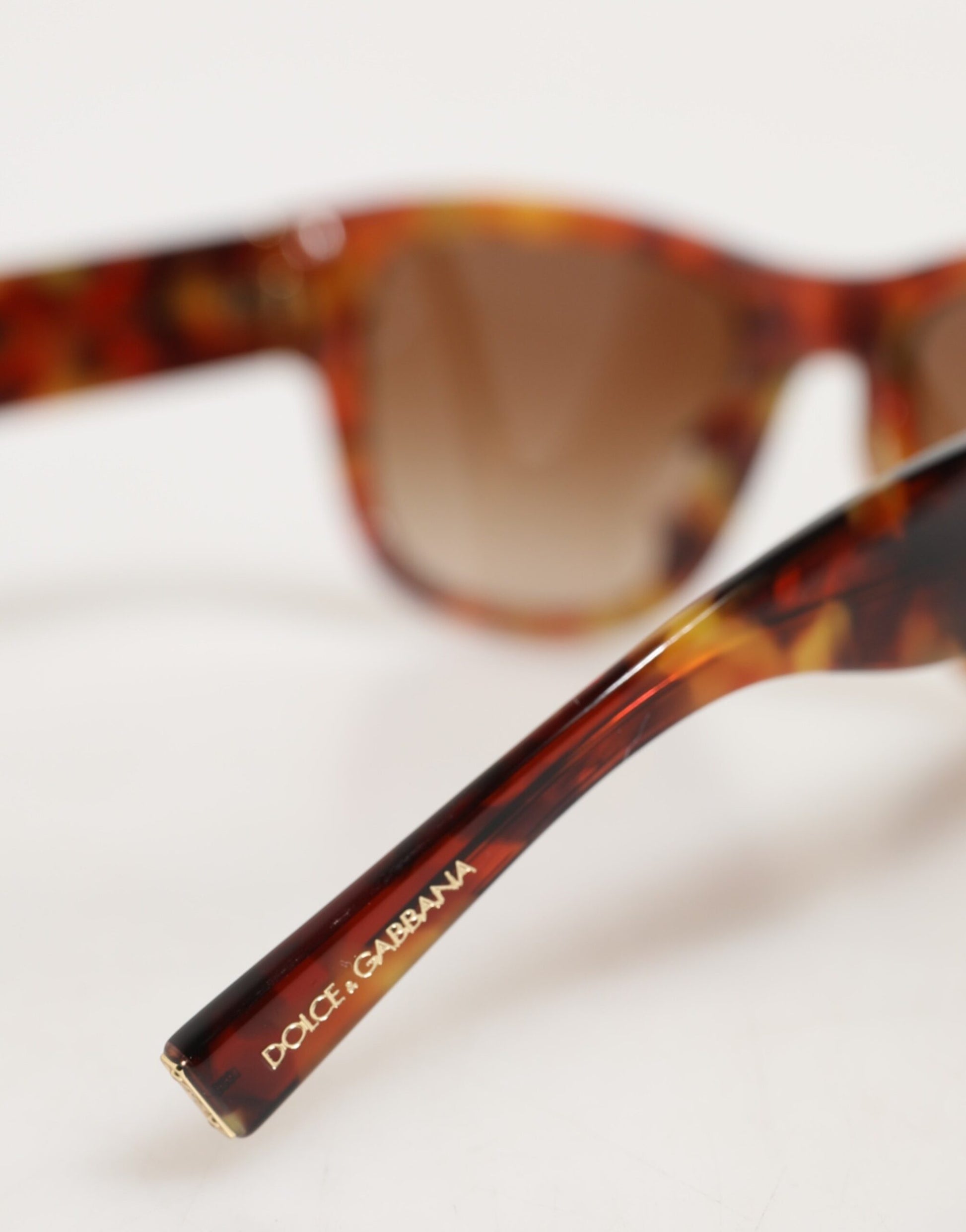 Dolce & Gabbana DG4338F Brown Havana Full Rim Round Lenses Sunglasses Curated Luxury Accessories by Orvyn