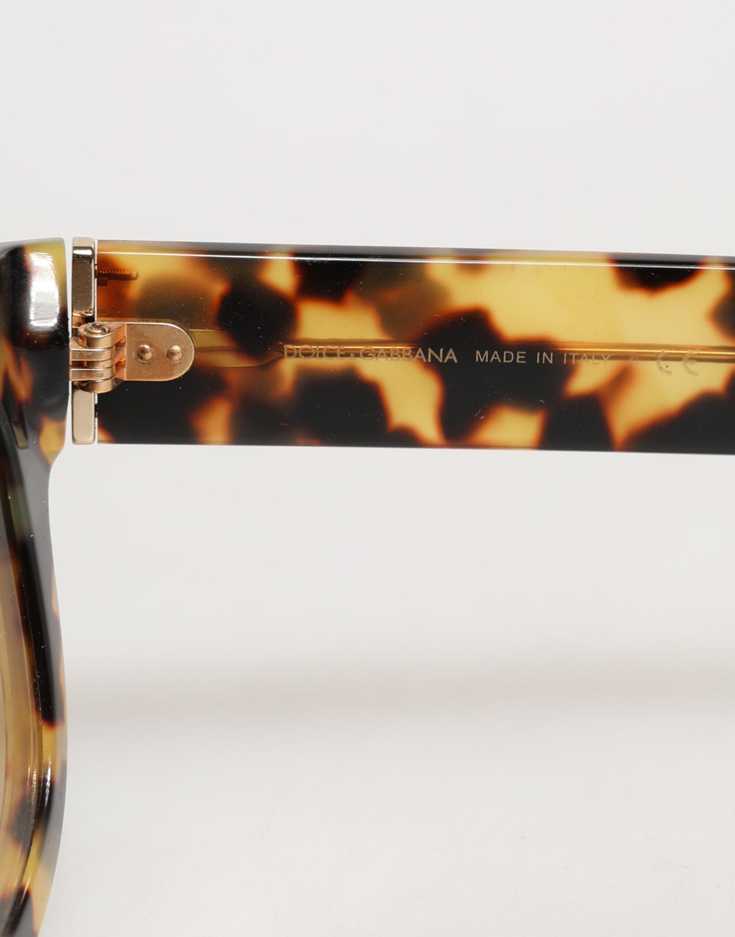 Dolce & Gabbana DG4379F White Tortoiseshell Gradient Acetate Shades Sunglasses Curated Luxury Accessories by Orvyn