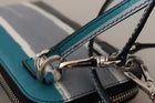 Dolce & Gabbana Blue Leather Cross Body Neck Strap Card Slot Phone Pocket Curated Luxury Accessories by Orvyn