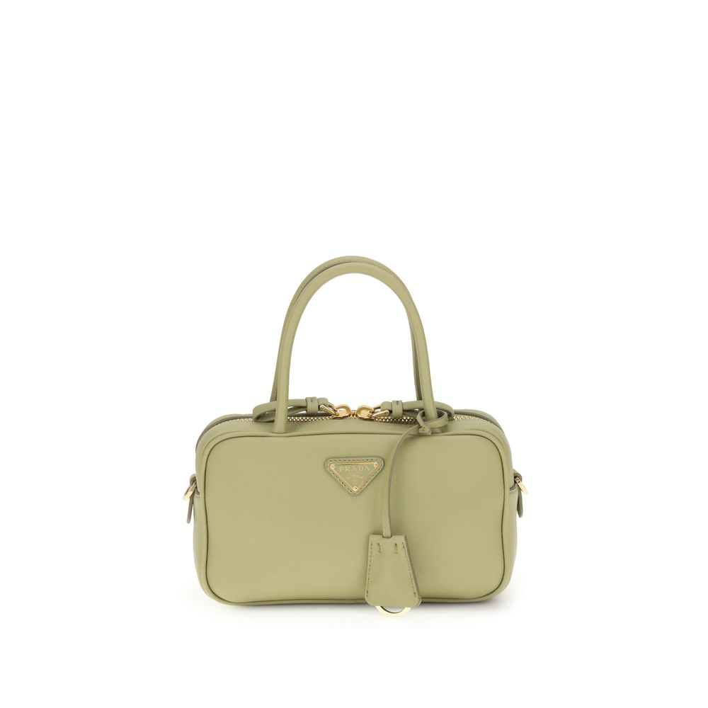 Prada Bicolor Bonnie Handbag
