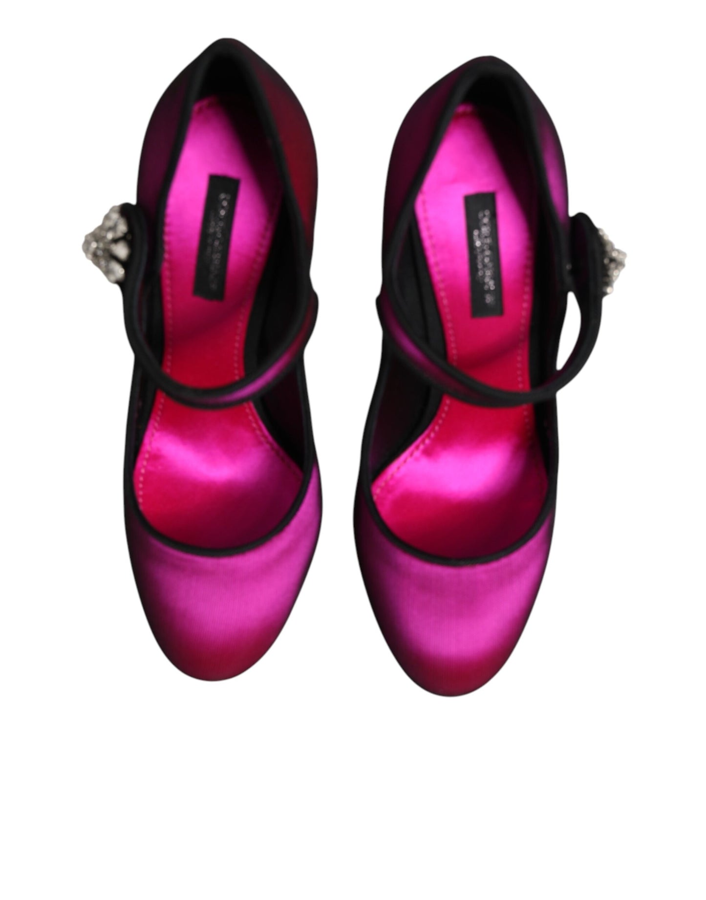 Dolce & Gabbana Pink Embellished High Heels Pumps Shoes Curated Luxury Accessories by Orvyn