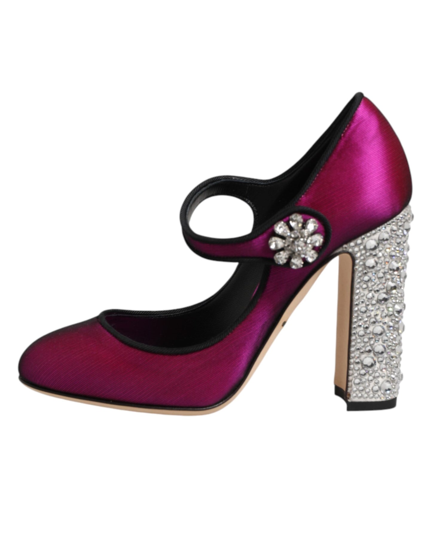 Dolce & Gabbana Pink Embellished High Heels Pumps Shoes Curated Luxury Accessories by Orvyn