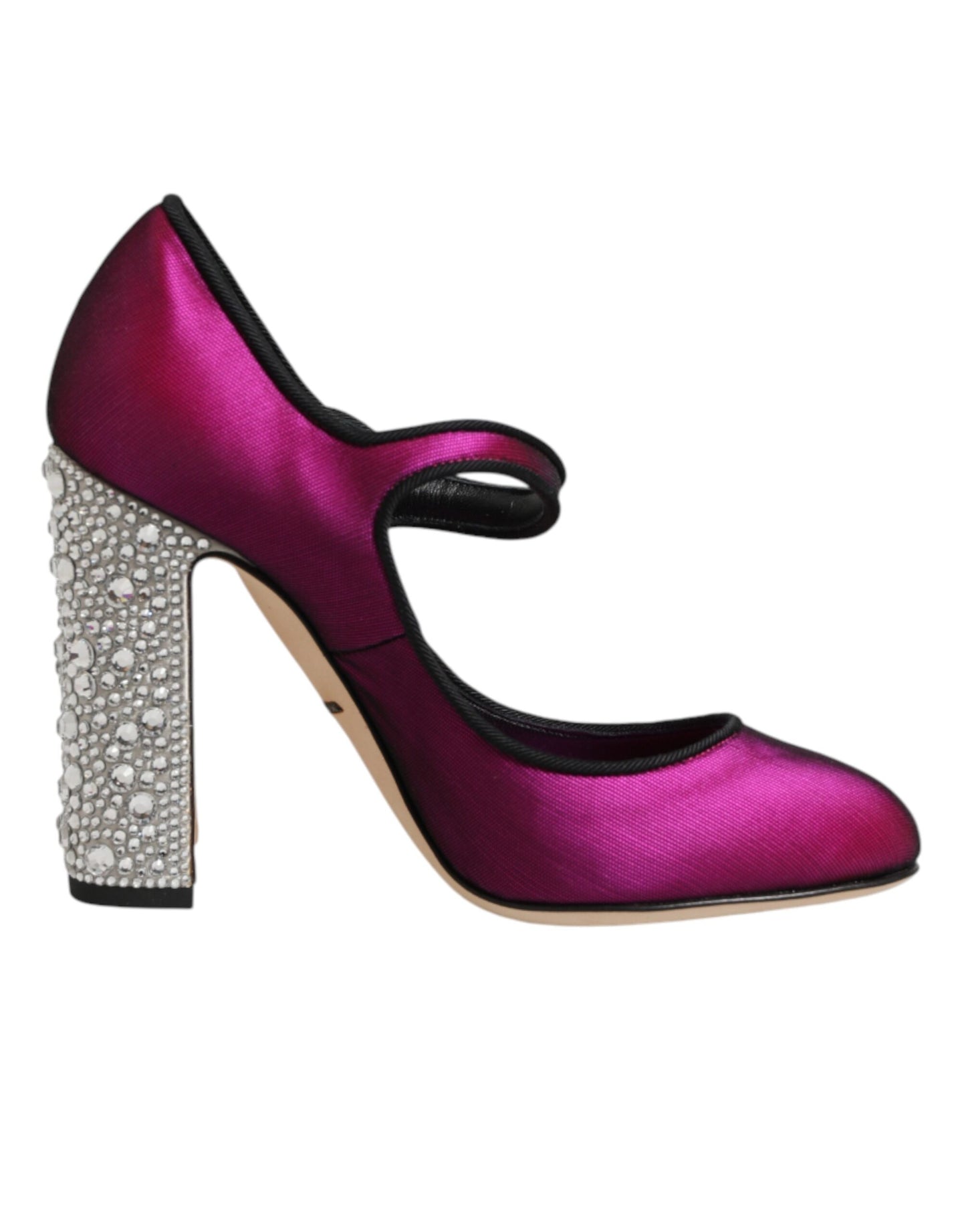 Dolce & Gabbana Pink Embellished High Heels Pumps Shoes Curated Luxury Accessories by Orvyn