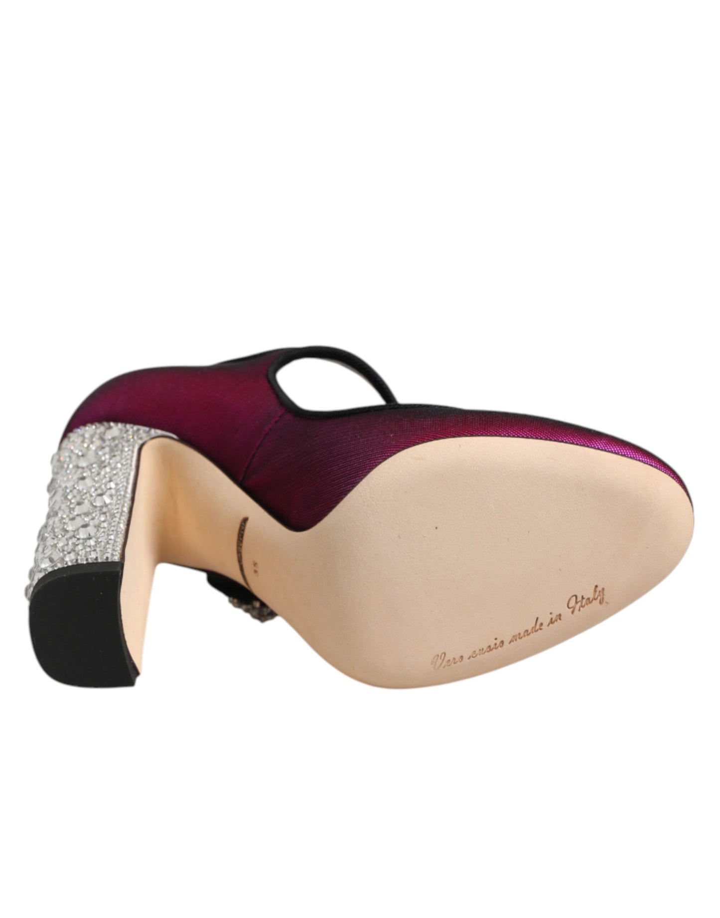 Dolce & Gabbana Pink Embellished High Heels Pumps Shoes Curated Luxury Accessories by Orvyn