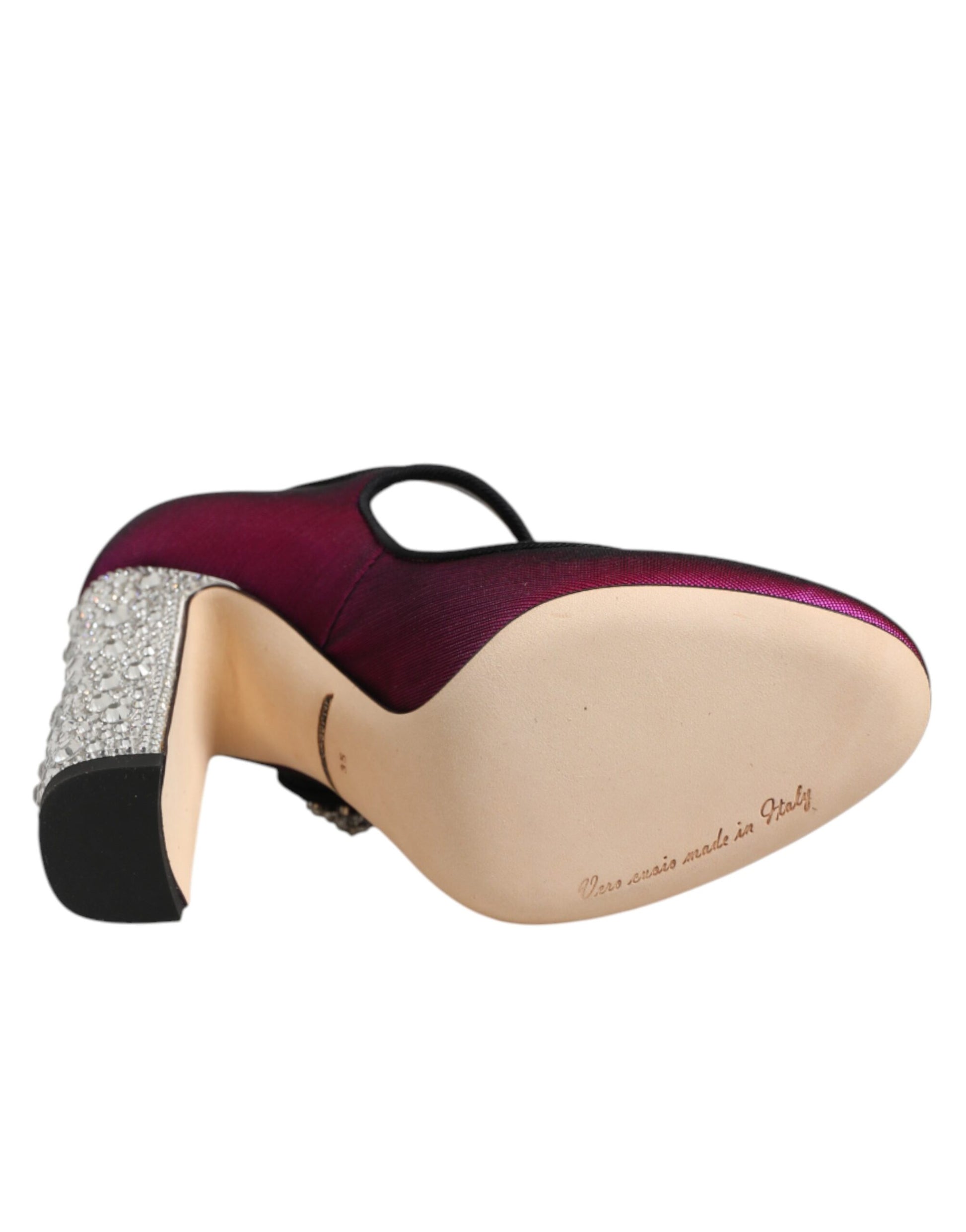 Dolce & Gabbana Pink Embellished High Heels Pumps Shoes Curated Luxury Accessories by Orvyn