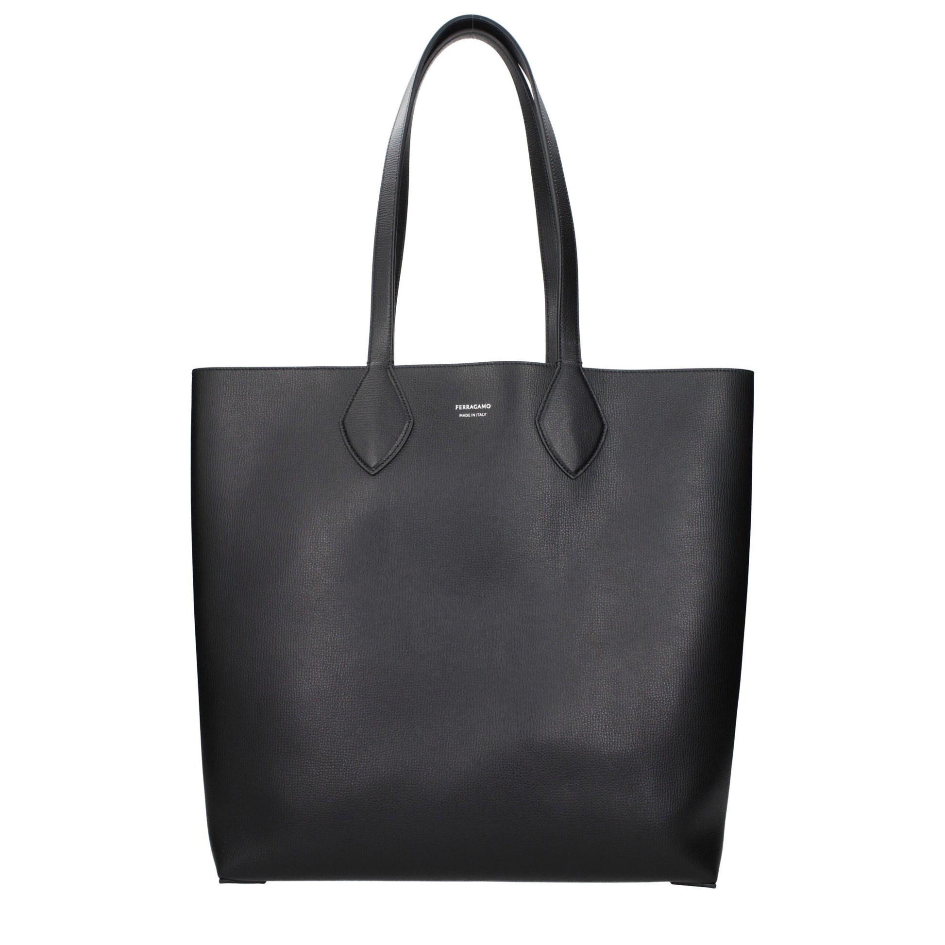 Salvatore Ferragamo Black Leather Shoulder Bag Curated Luxury Accessories by Orvyn