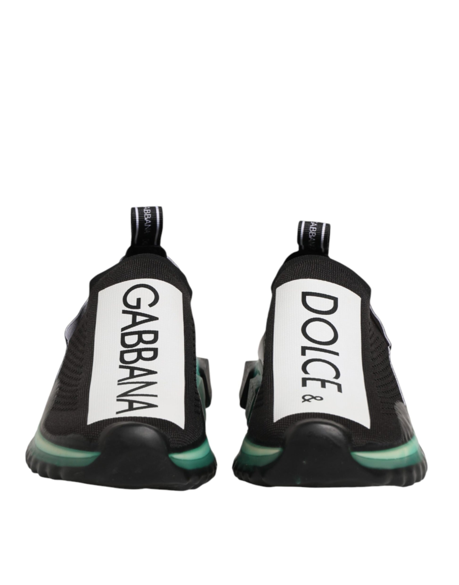 Dolce & Gabbana Black Slip On Sorrento Men Sneakers Shoes Curated Luxury Accessories by Orvyn
