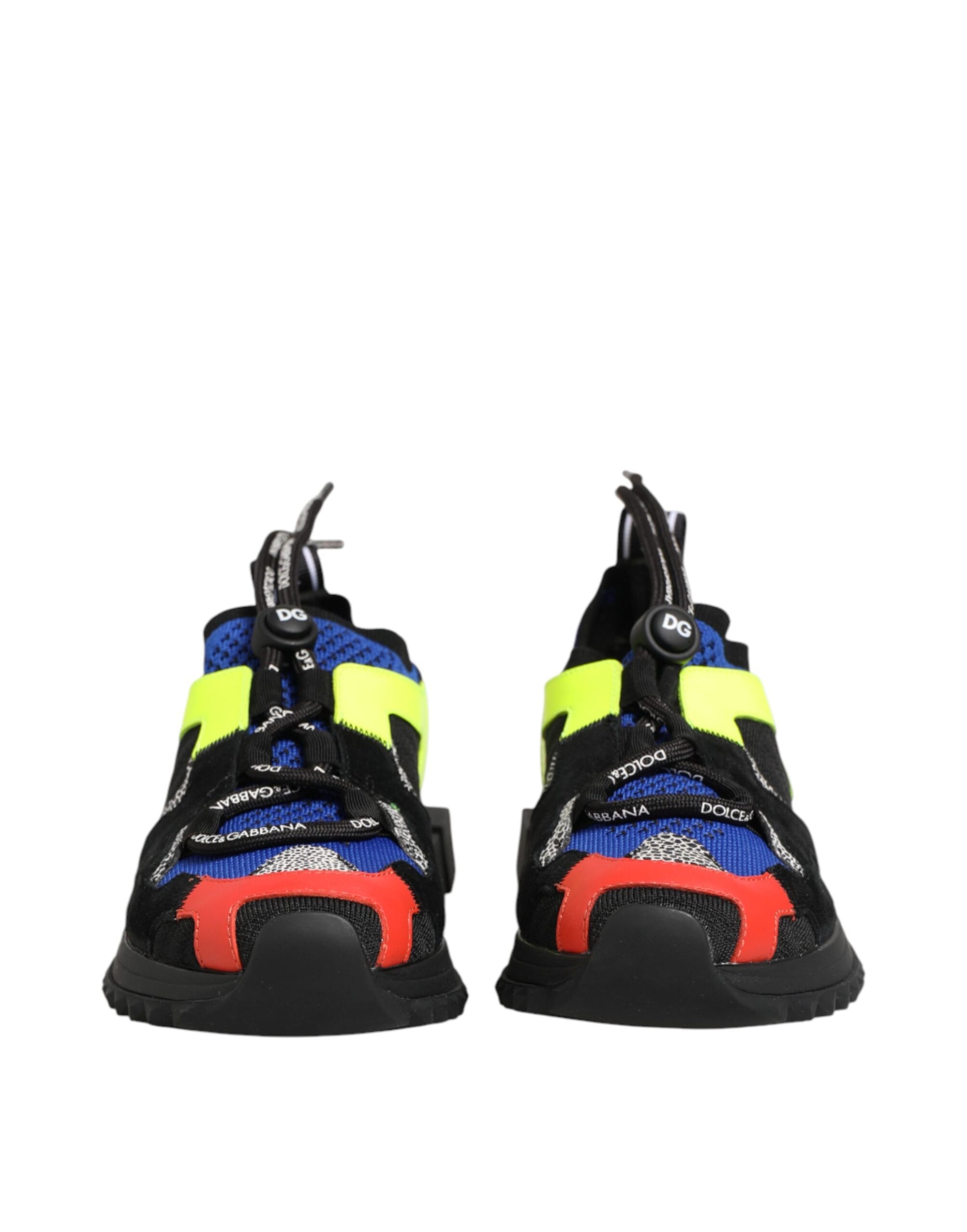 Dolce & Gabbana Multicolor Low Top Sorrento Sneakers Shoes Curated Luxury Accessories by Orvyn