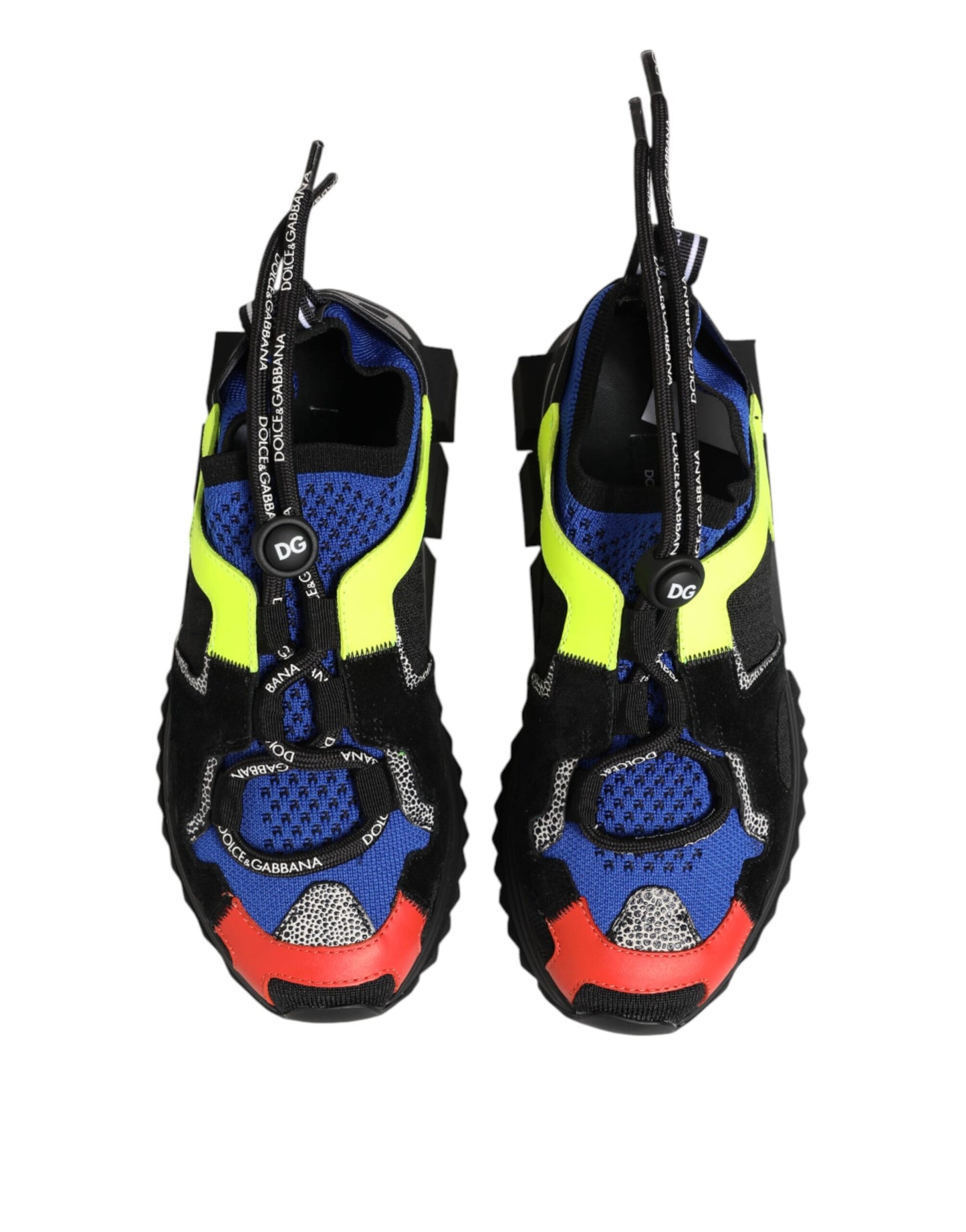 Dolce & Gabbana Multicolor Low Top Sorrento Sneakers Shoes Curated Luxury Accessories by Orvyn