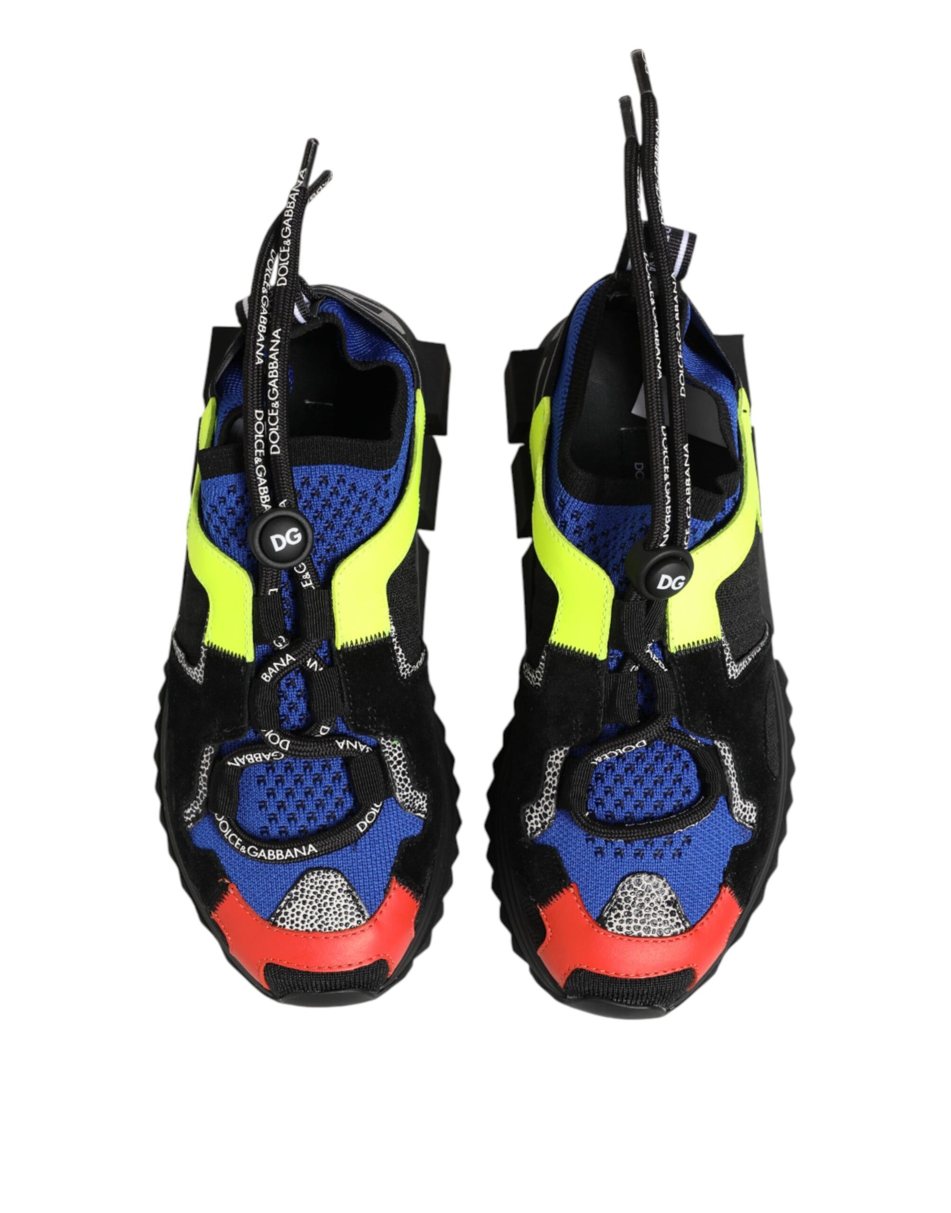 Dolce & Gabbana Multicolor Low Top Sorrento Sneakers Shoes Curated Luxury Accessories by Orvyn