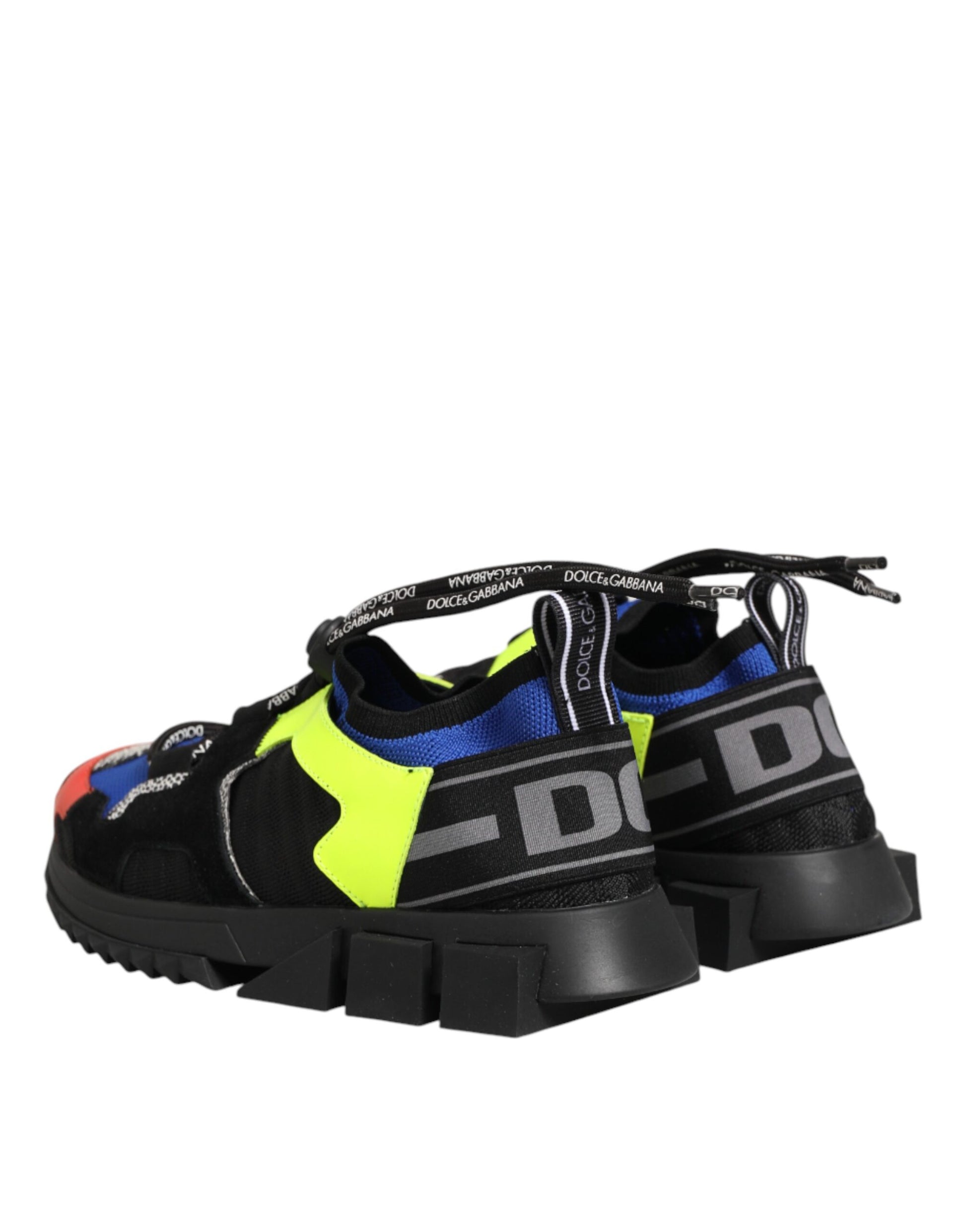 Dolce & Gabbana Multicolor Low Top Sorrento Sneakers Shoes Curated Luxury Accessories by Orvyn