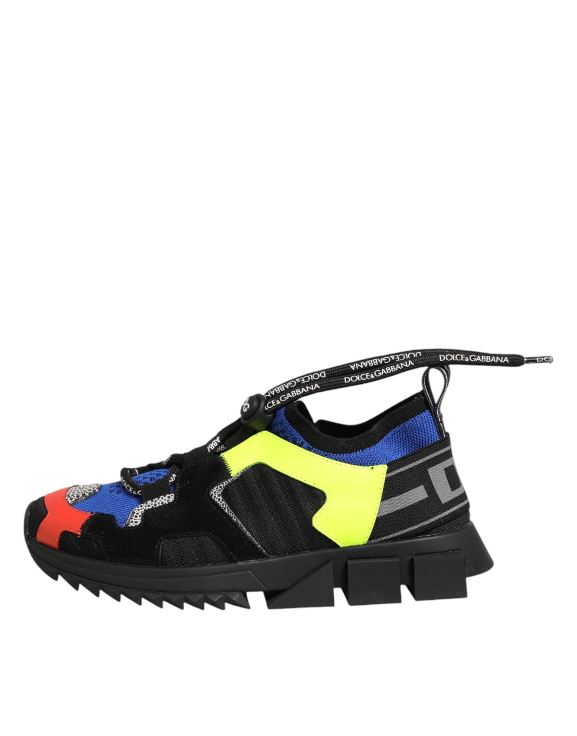 Dolce & Gabbana Multicolor Low Top Sorrento Sneakers Shoes Curated Luxury Accessories by Orvyn